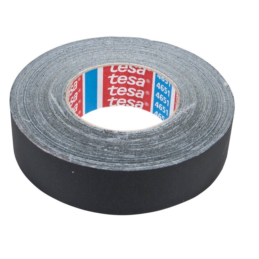 tesa Klebeband tesa Gewebeband tesaband® 4651 Premium schwarz 38mm x 50m | Klebefilme