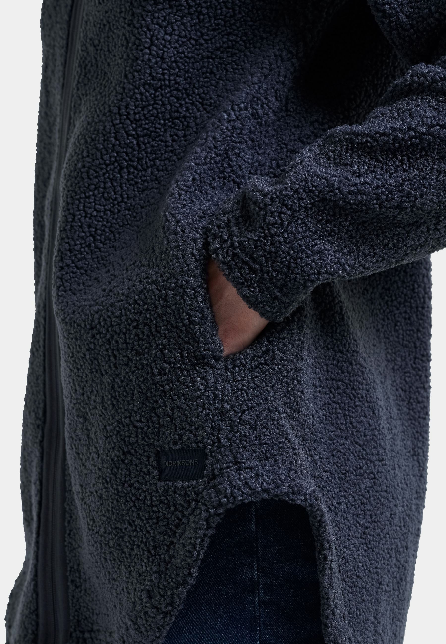 Didriksons Fleecejacke Damen Pile Teddy UMI mit Taschen – Bild 5 von 5