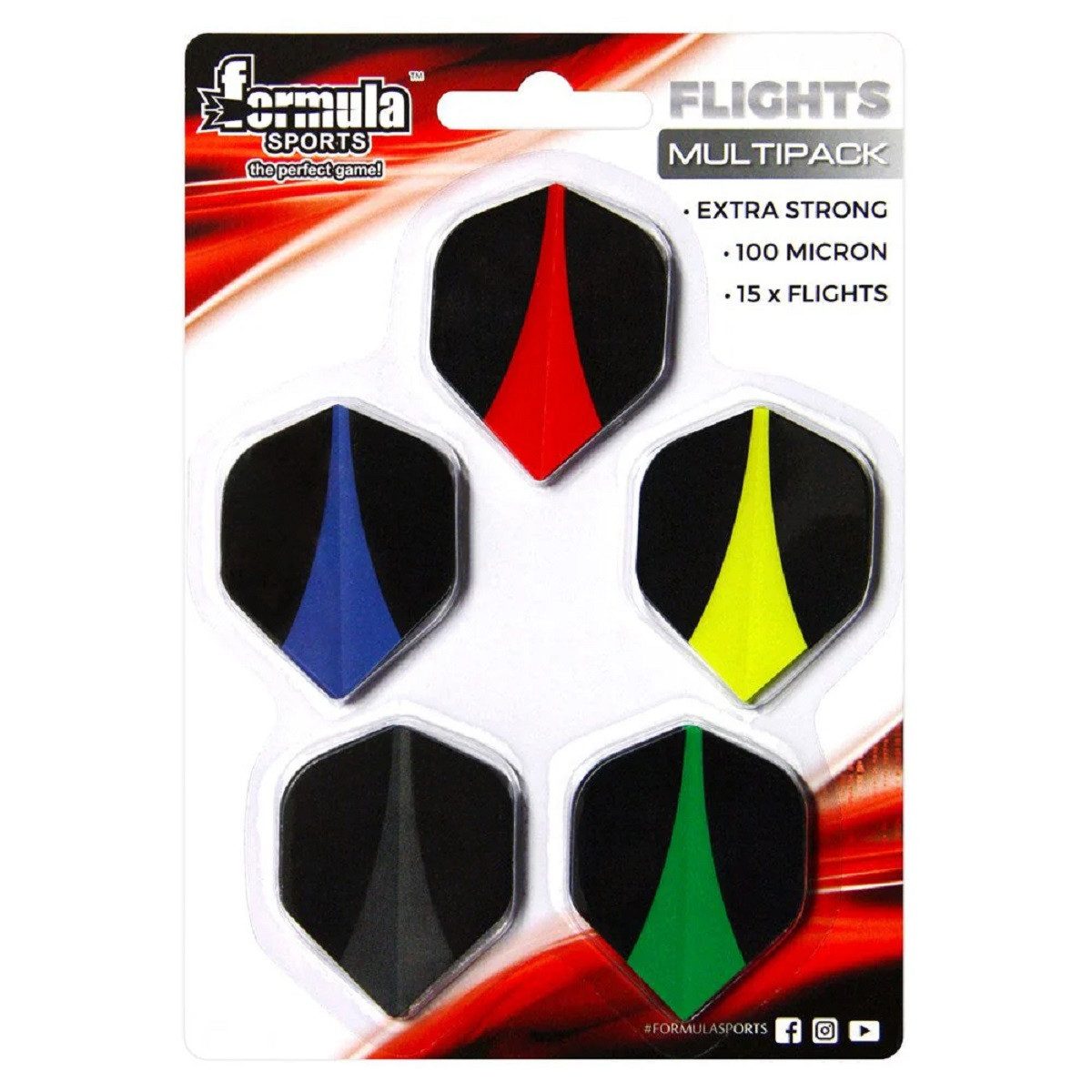 COFI 1453 Dart-Flights Hochwertige Ultra Flights – 5 Sätze für individuelle Anpassung