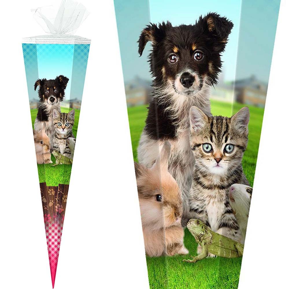 Stylex Schreibwaren Schultüte 85 cm Mädchen 2025 Tierkinder