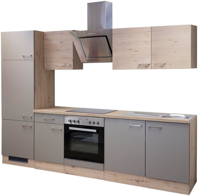 Flex-Well Küchenzeile »Riva«, mit E-Geräten, Breite 270 cm-Otto