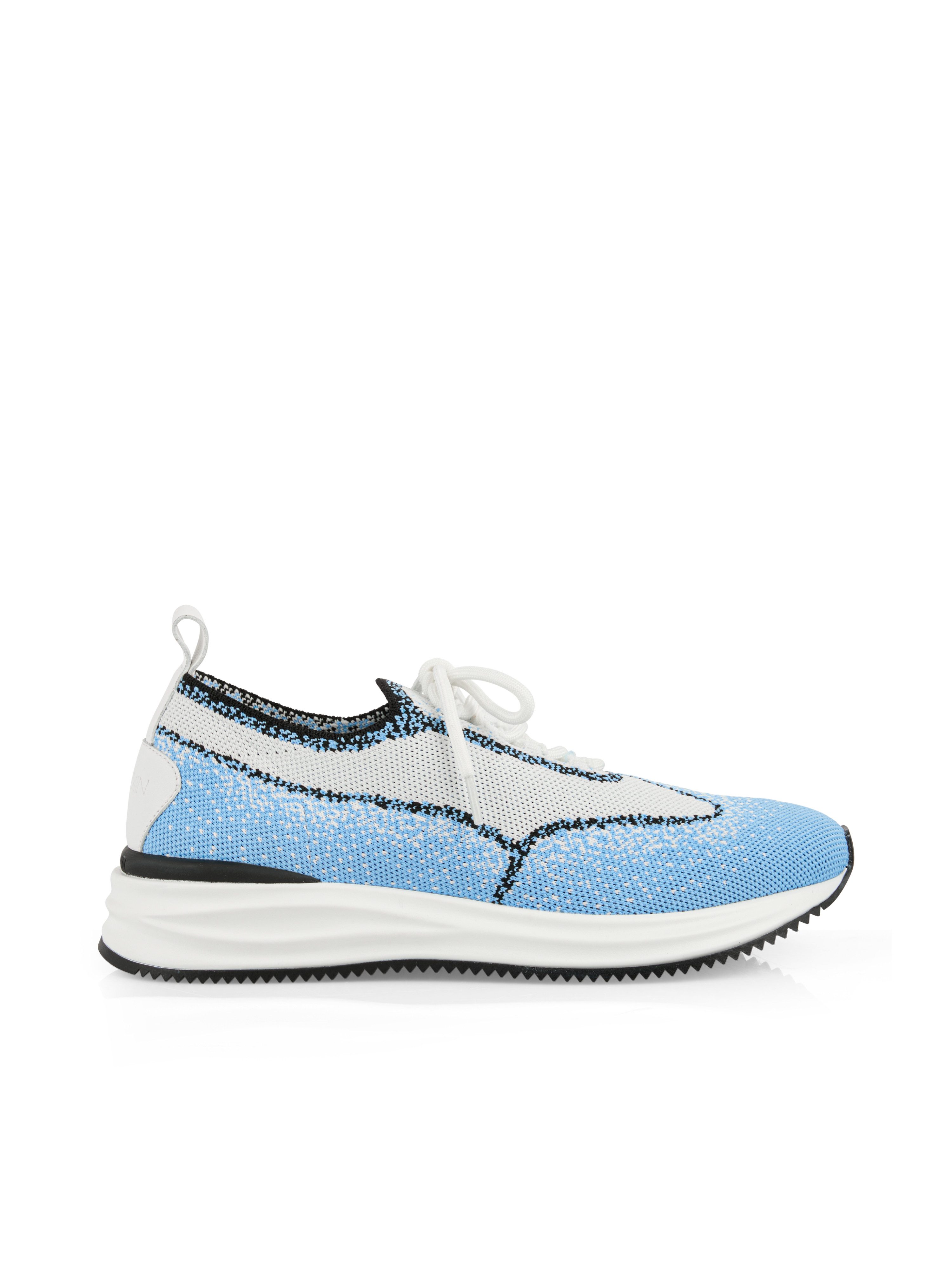 Marc Cain Sports Mindful Moving Slip-On Sneaker Halbschuh, Freizeitschuh Slipper mit aufgesetzter Schnürung