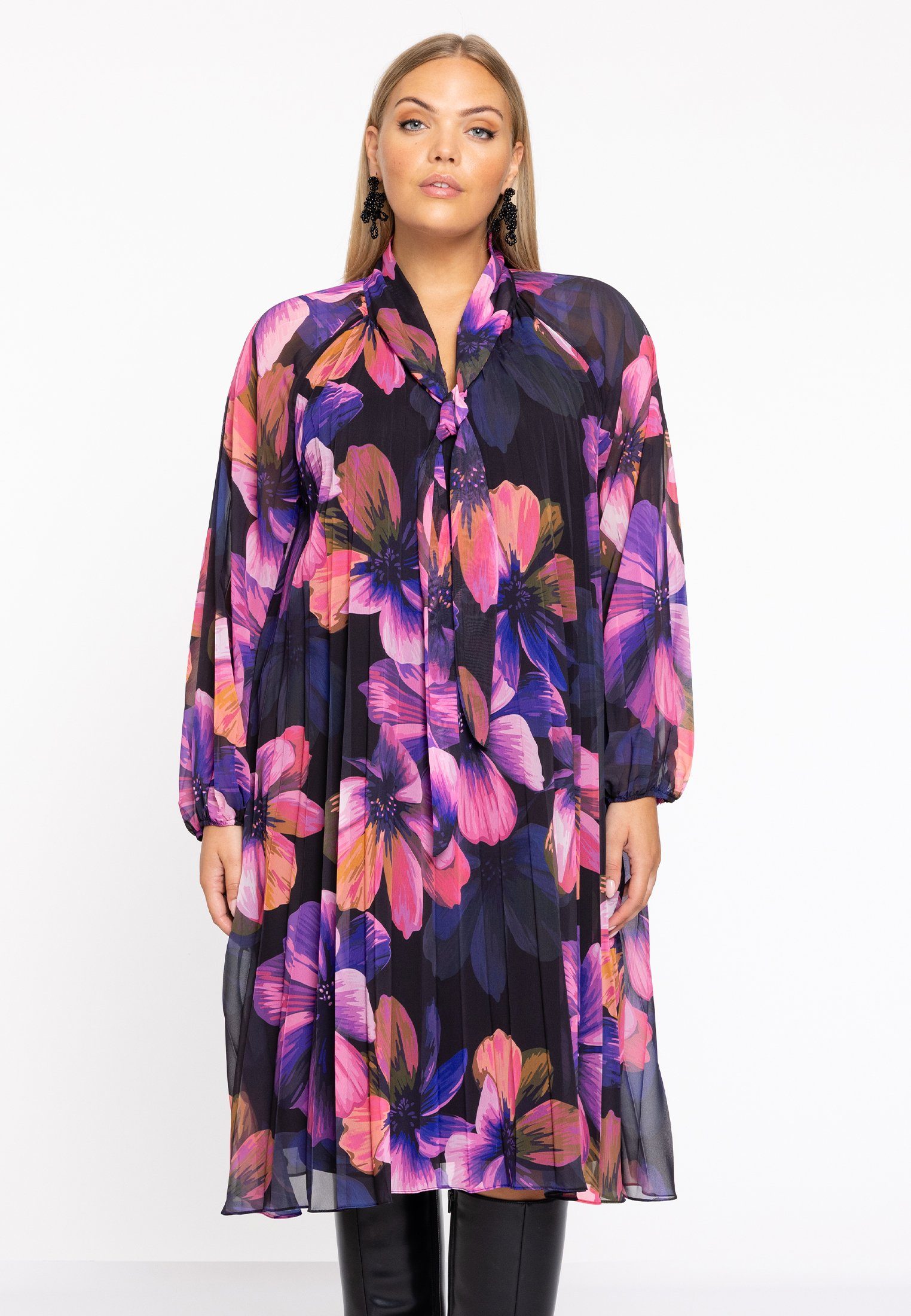 YOEK A-Linien-Kleid Damen Kleid Große Größen günstig online kaufen