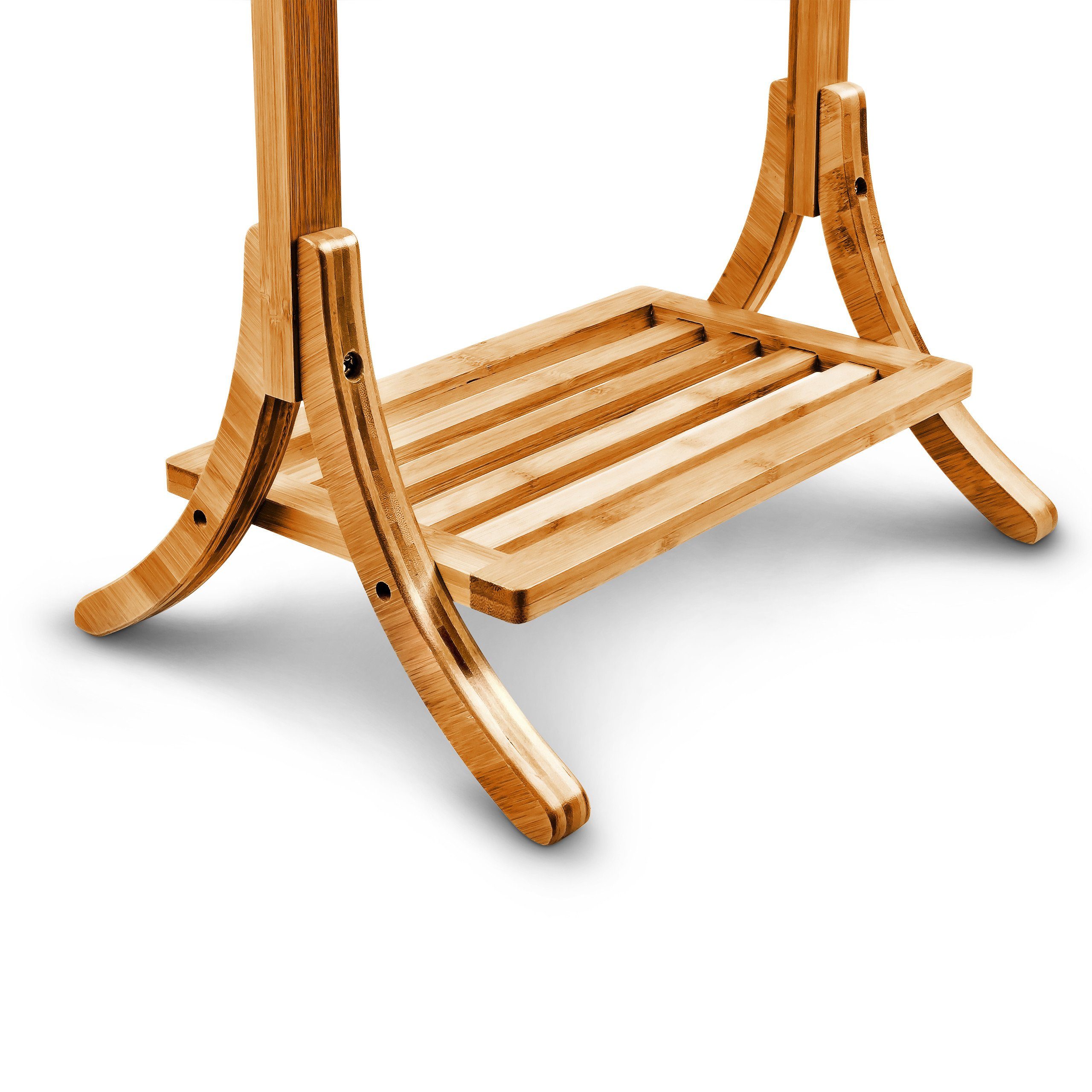 relaxdays Handtuchständer Handtuchhalter Bambus günstig online kaufen