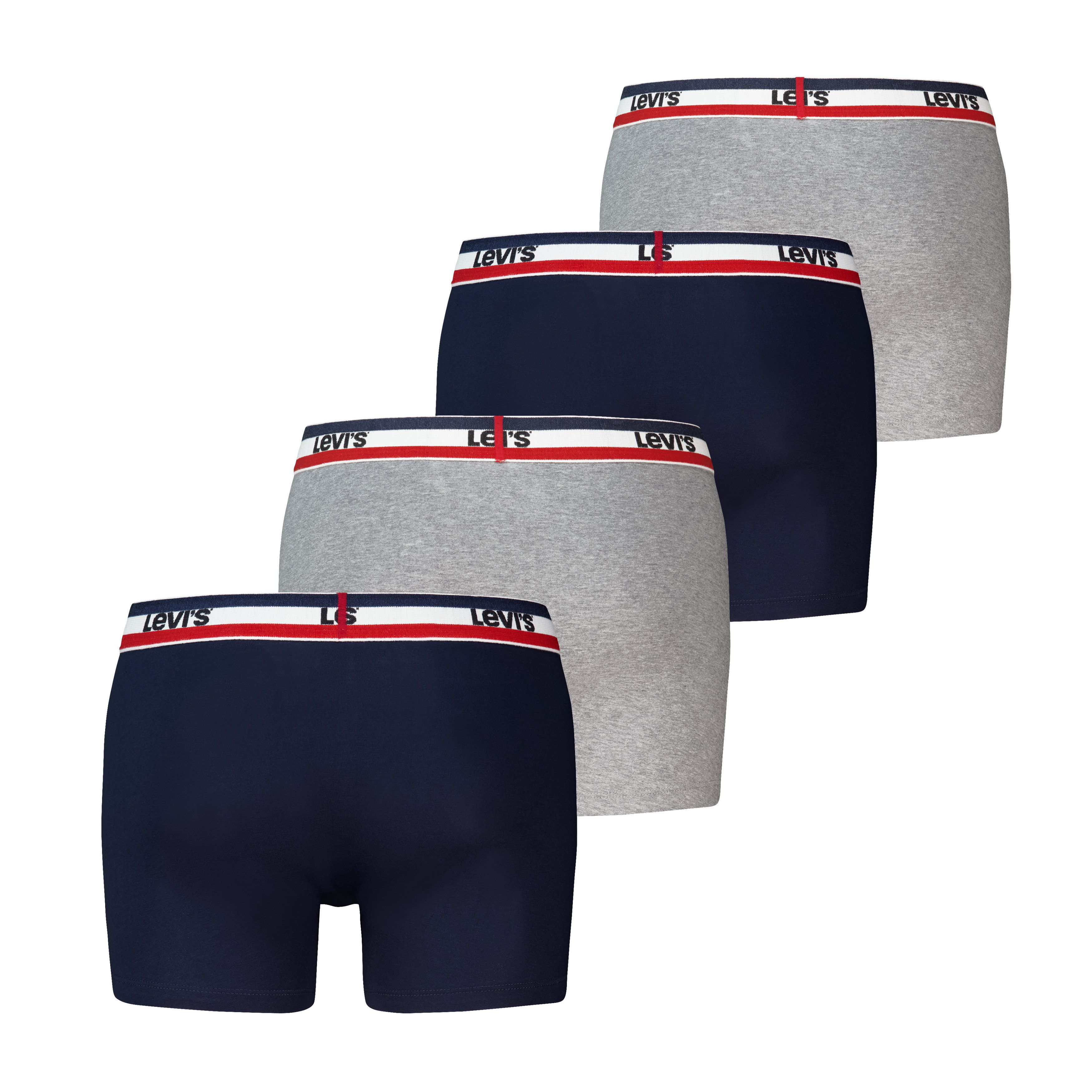Levi's® Boxershorts LEVIS MEN REPEAT SPW LOGO BOXER BRIEF 4P (4er Pack) günstig online kaufen