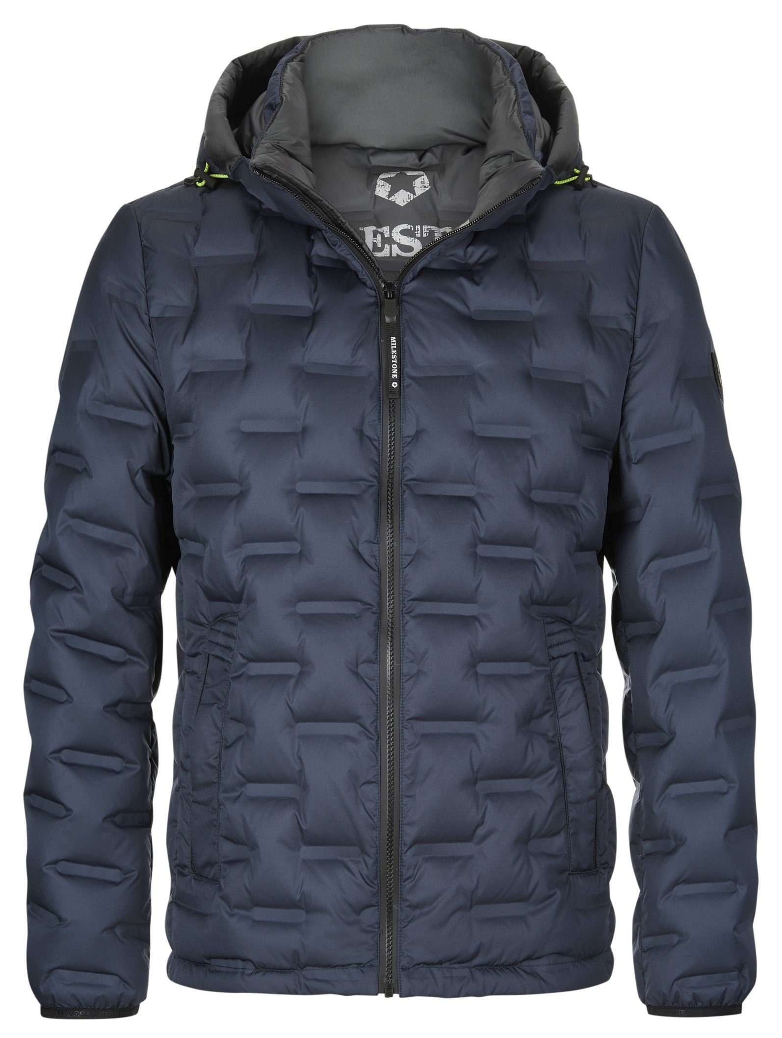 Milestone Steppjacke MSBrayden mit abnehmbarer Kapuze und Waterproof-Reißve günstig online kaufen