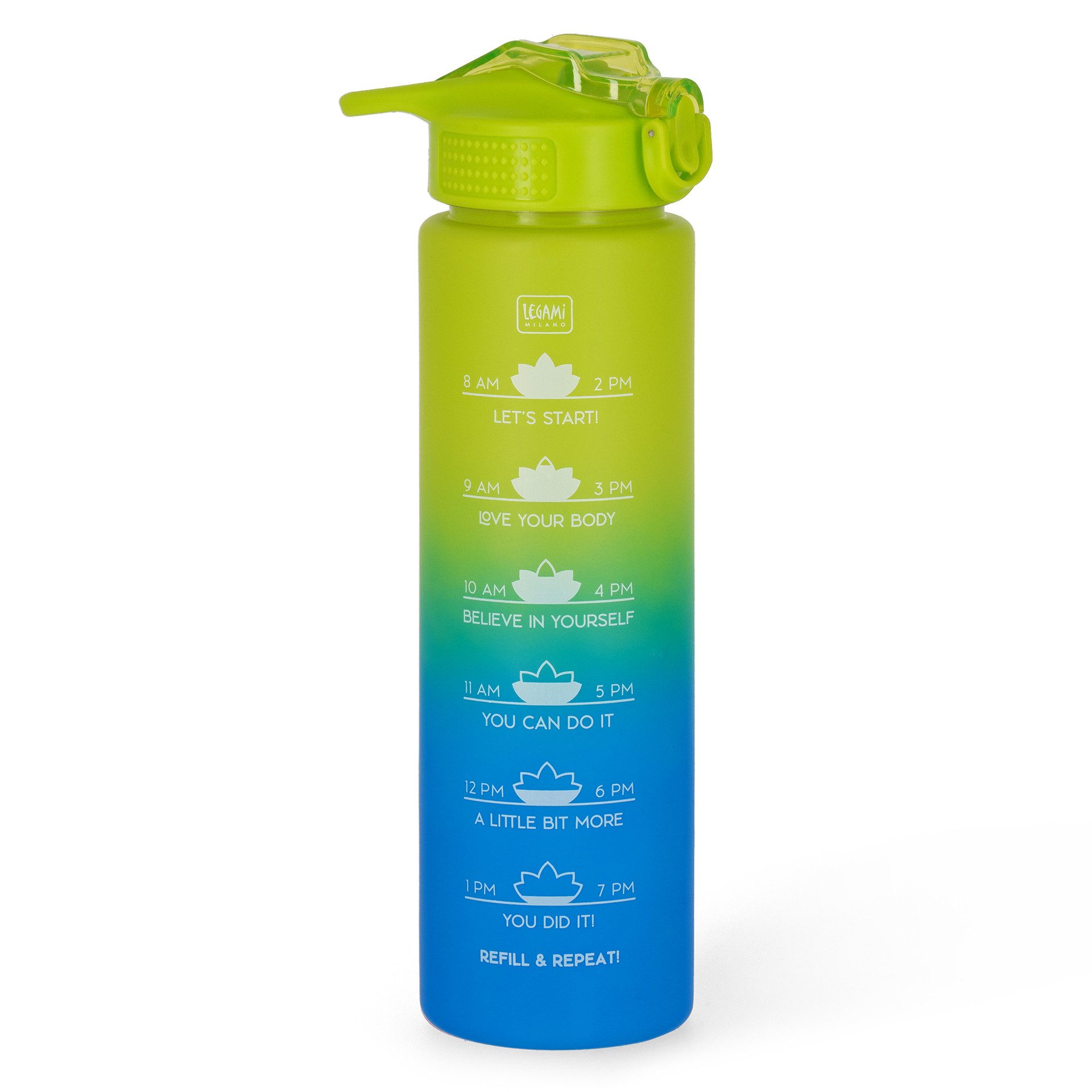 Legami Trinkflasche Legami Motivierende Trinkflasche Love Yourself Energy Boost1000 ml