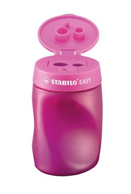 STABILO Anspitzer Dosenspitzer: Stabilo Easy sharpener pink für Linkshänder