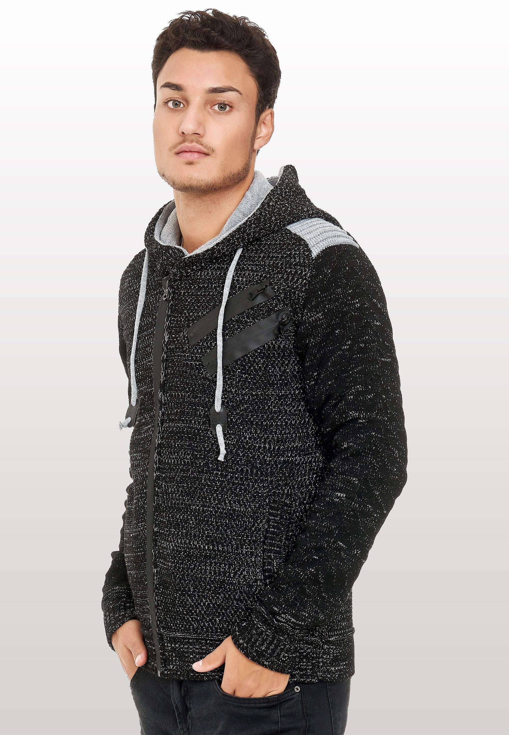 Rusty Neal Strickjacke in cooler Grobstrickoptik günstig online kaufen