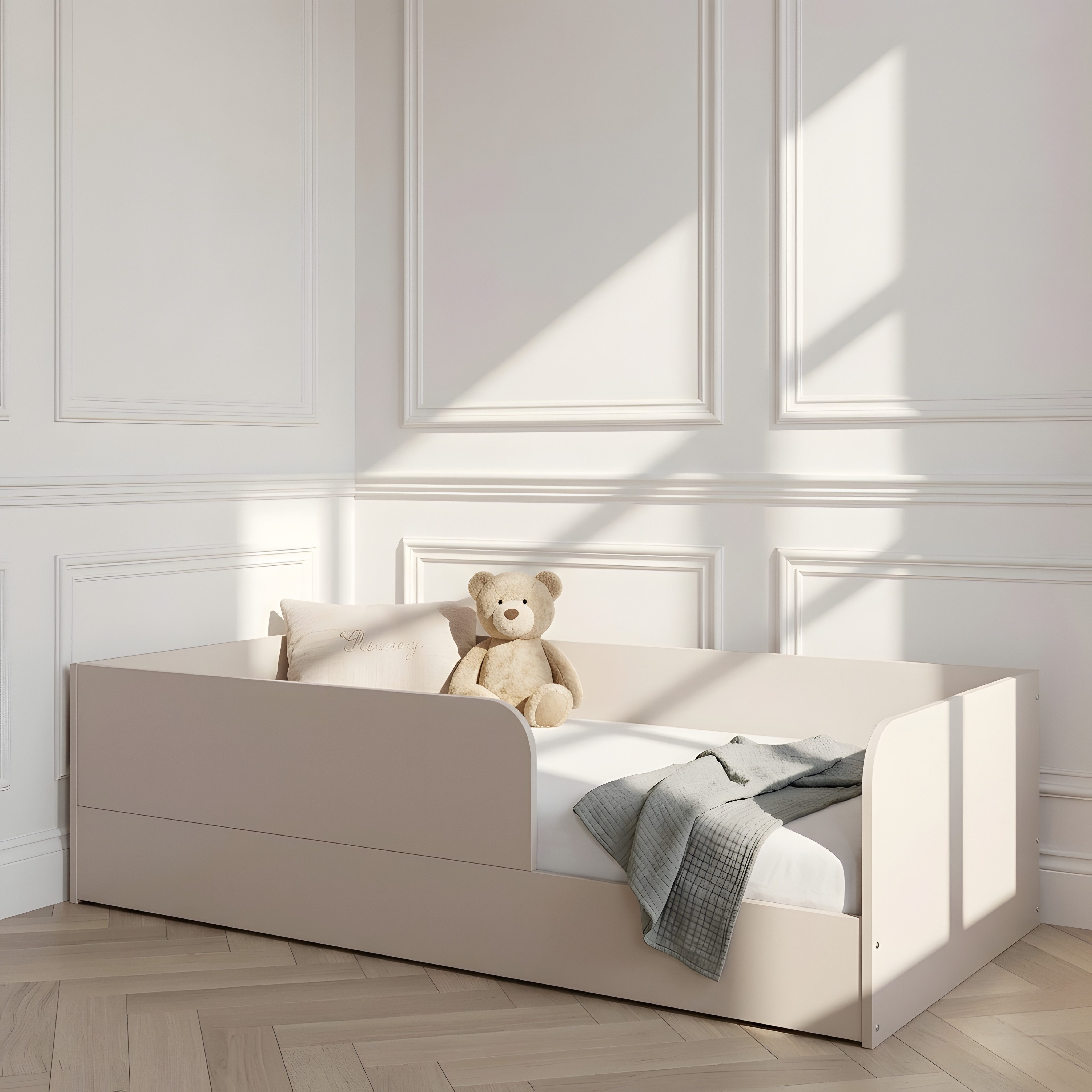 arthur berndt Kinderbett Essentials Bodenbett, 90x200cm für eine perfekte Einschlafbegleitung