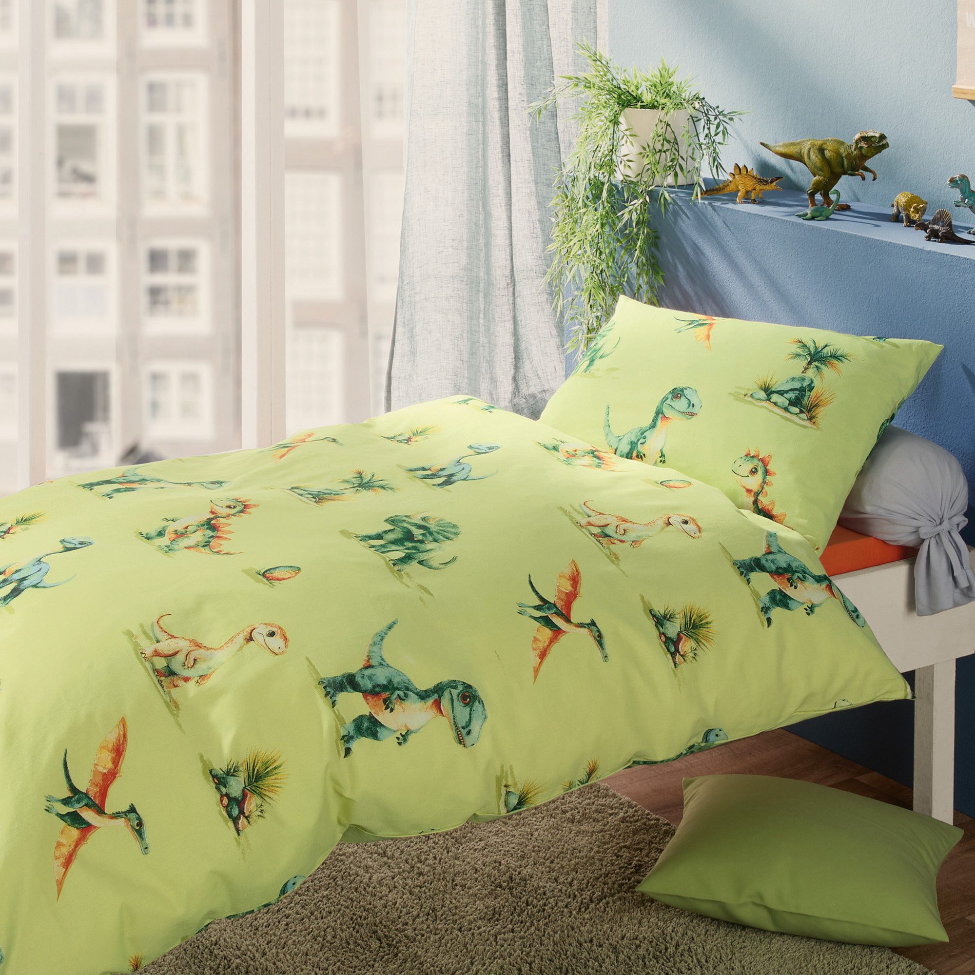 REDBEST Kinderbettwäsche Kinder-Bettwäsche, Renforcé, Tiermotiv günstig online kaufen