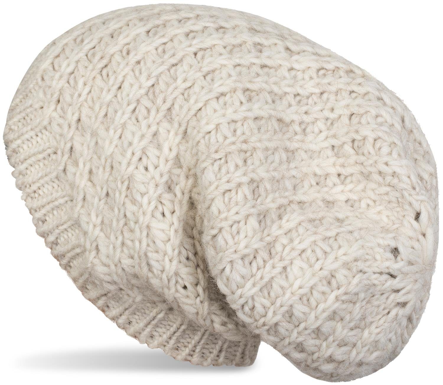 styleBREAKER Strickmütze (1-St) Grobstrick Beanie Mütze