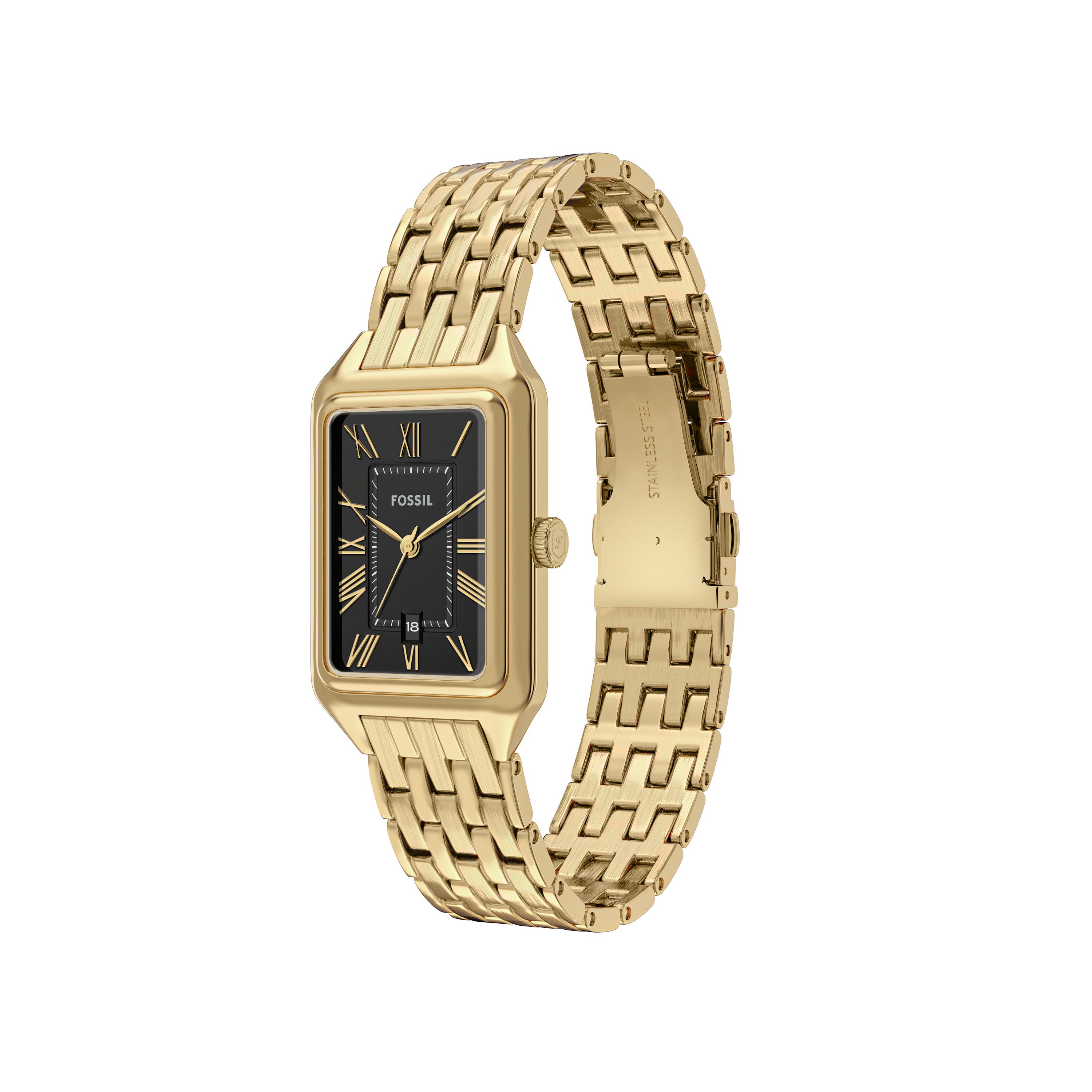 Fossil Quarzuhr RAQUEL ES5434, Armbanduhr, Damenuhr, günstig online kaufen