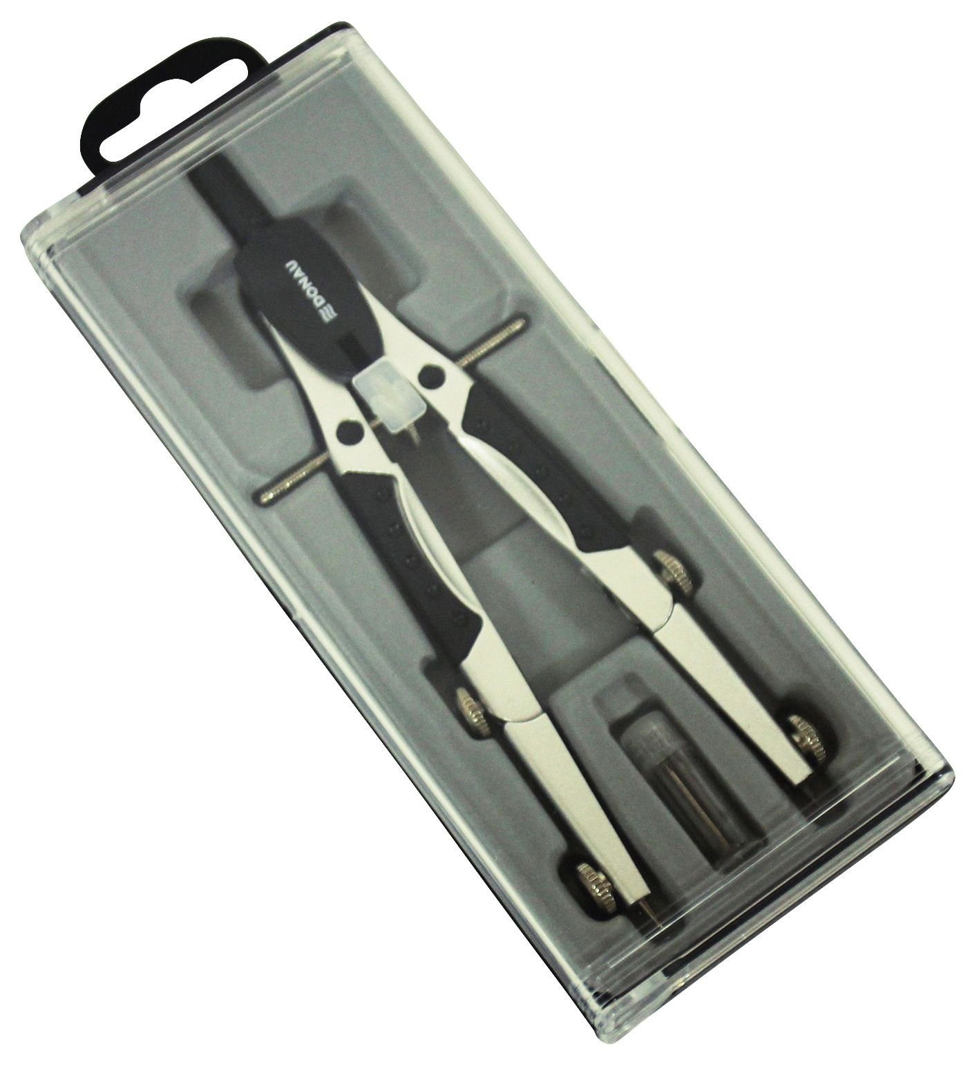 Zirkel DONAU 5500100-03 Geometriezirkel - 170 mm, Etui