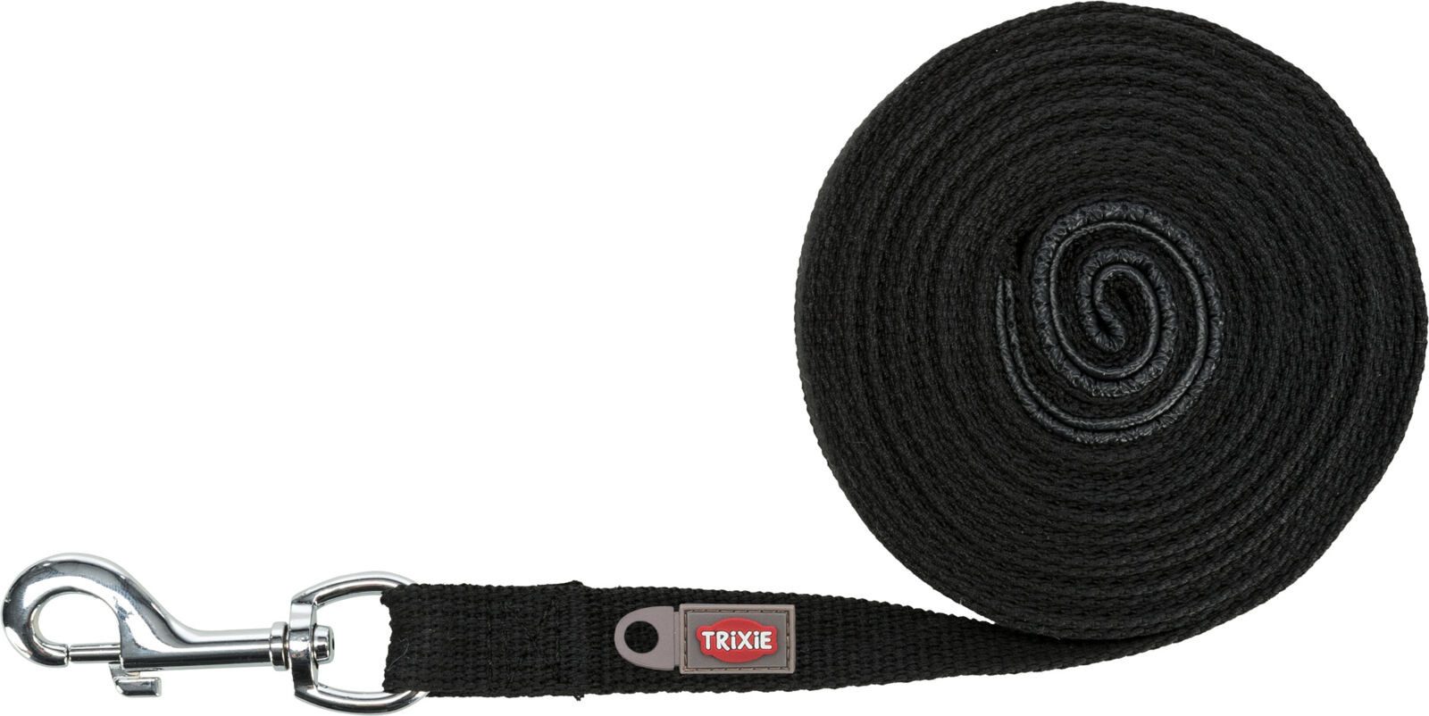 TRIXIE Schleppleine Schleppleine - schwarz - 5 m/20 mm, Baumwolle