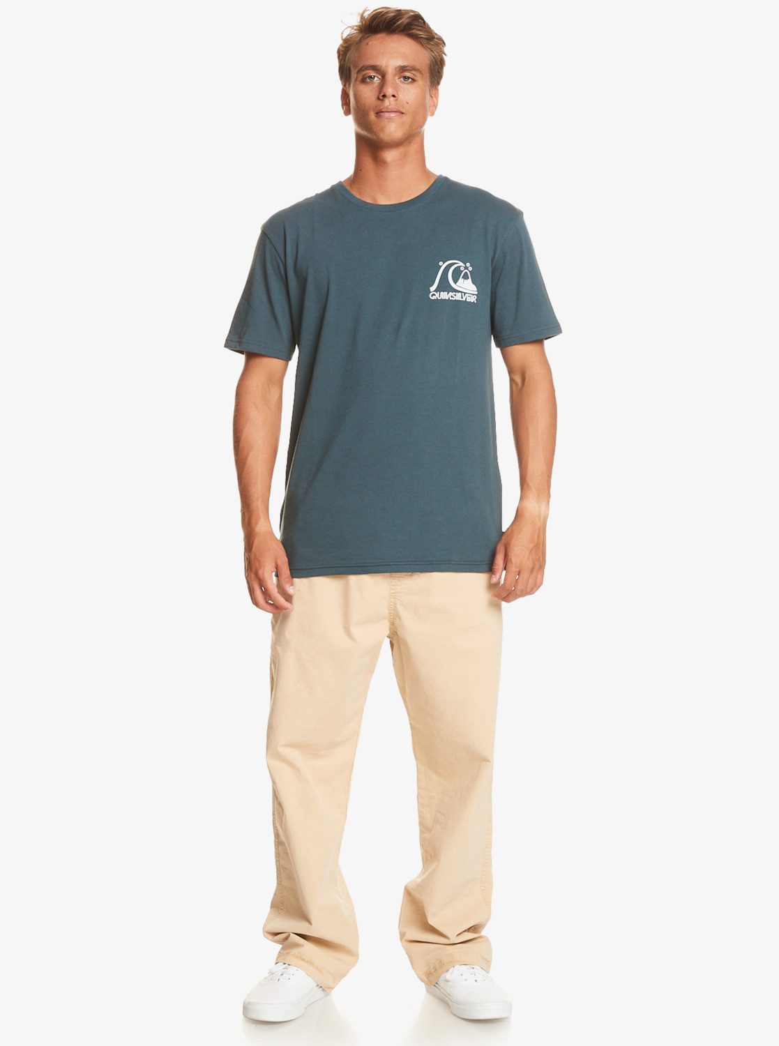 Original Navy Quiksilver The Midnight T-Shirt