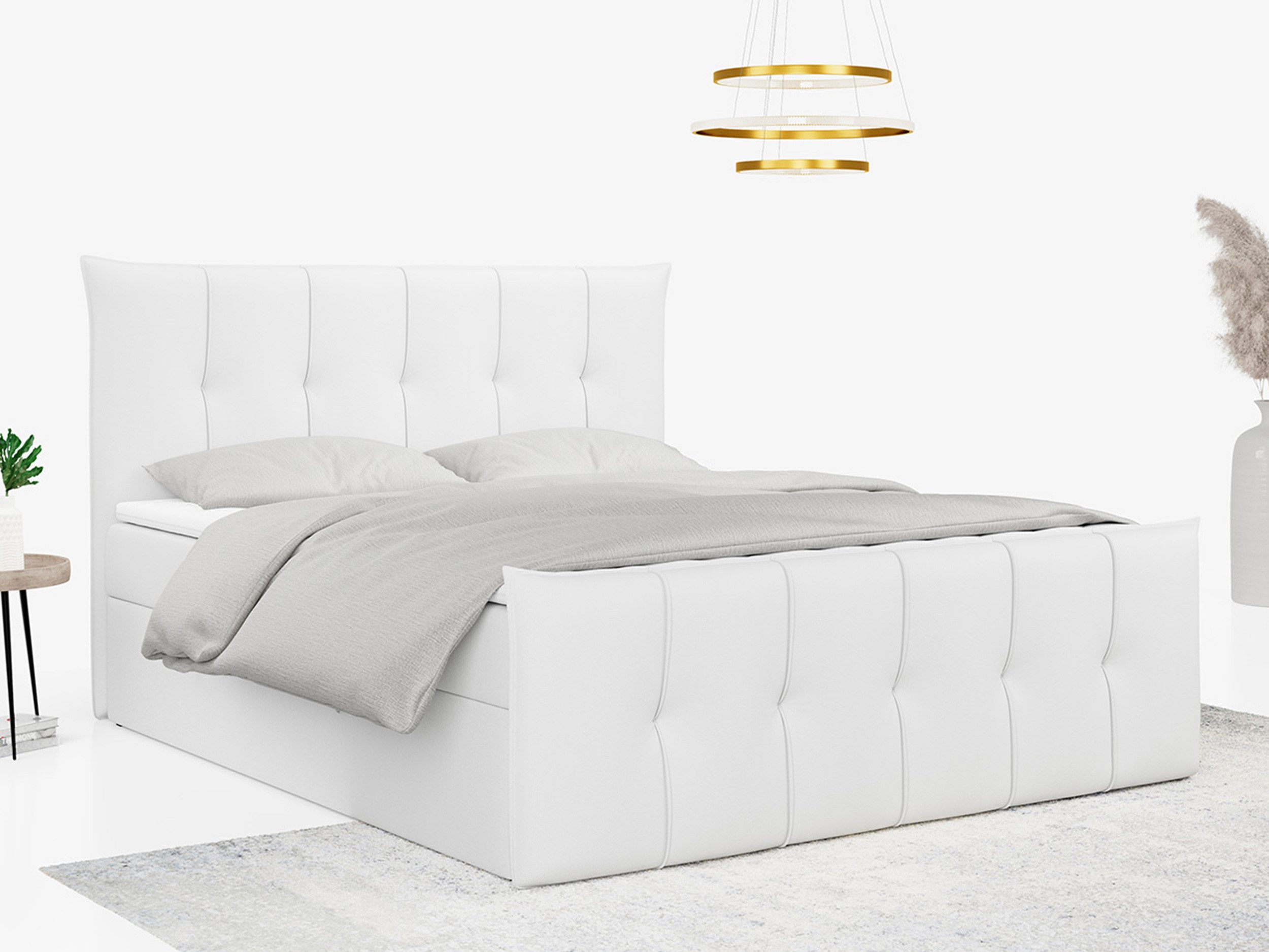 MKS MÖBEL Boxspringbett PREMIUM 11 (Set, Packung, H3-Matratze, 7 Härtezonen günstig online kaufen