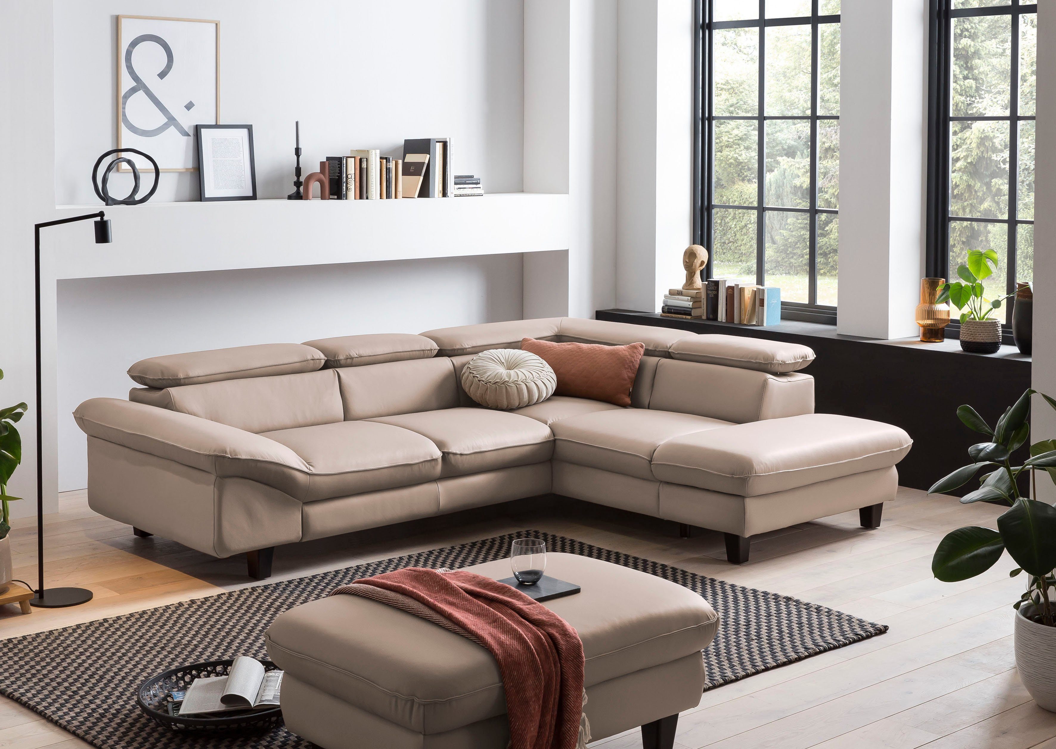 Home affaire Ecksofa Pilot L-Form, mit günstig online kaufen