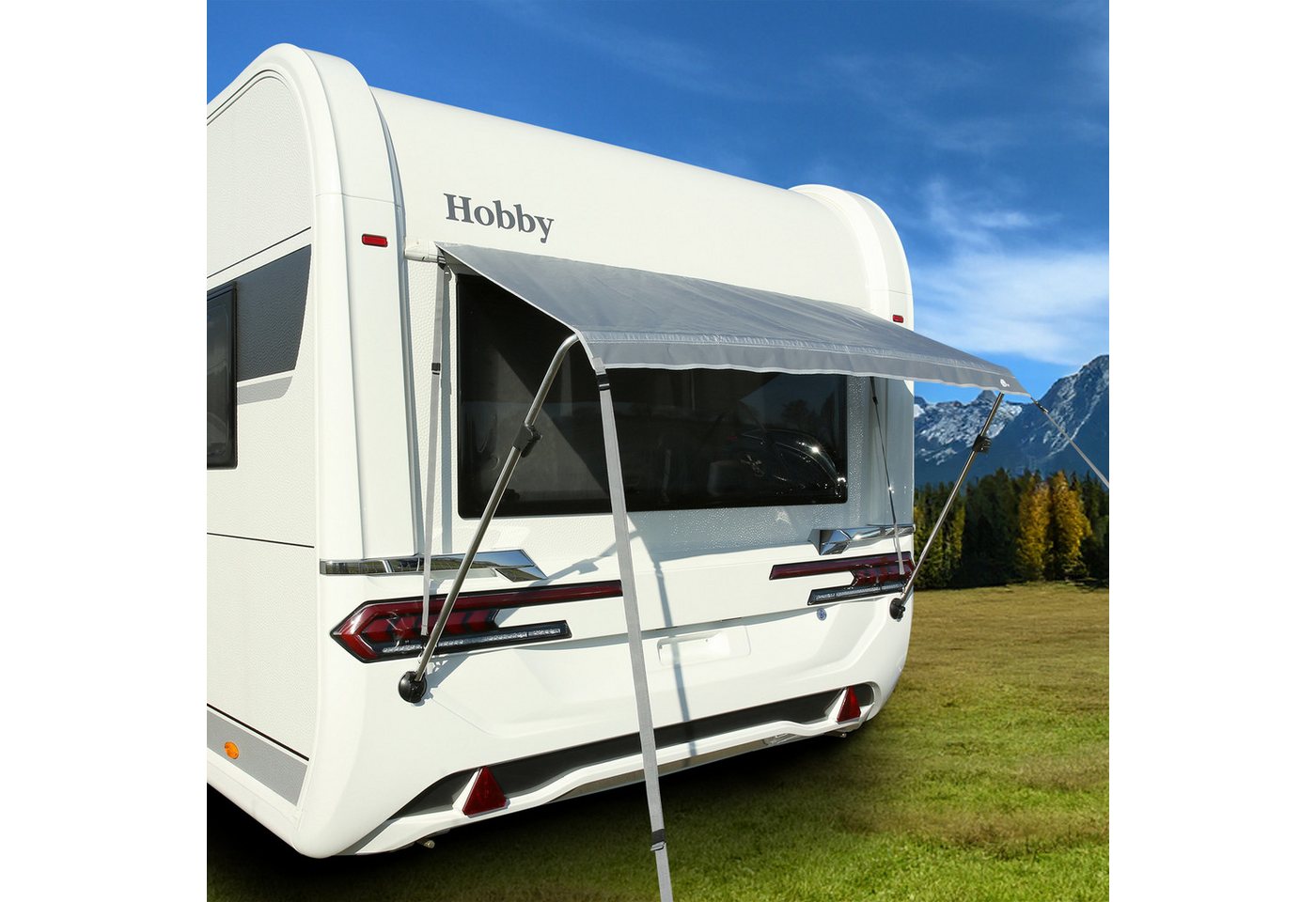 yourGEAR Sonnensegel your GEAR Padua - Fenstermarkise für Wohnwagen 160 x 70 cm, UV 80+