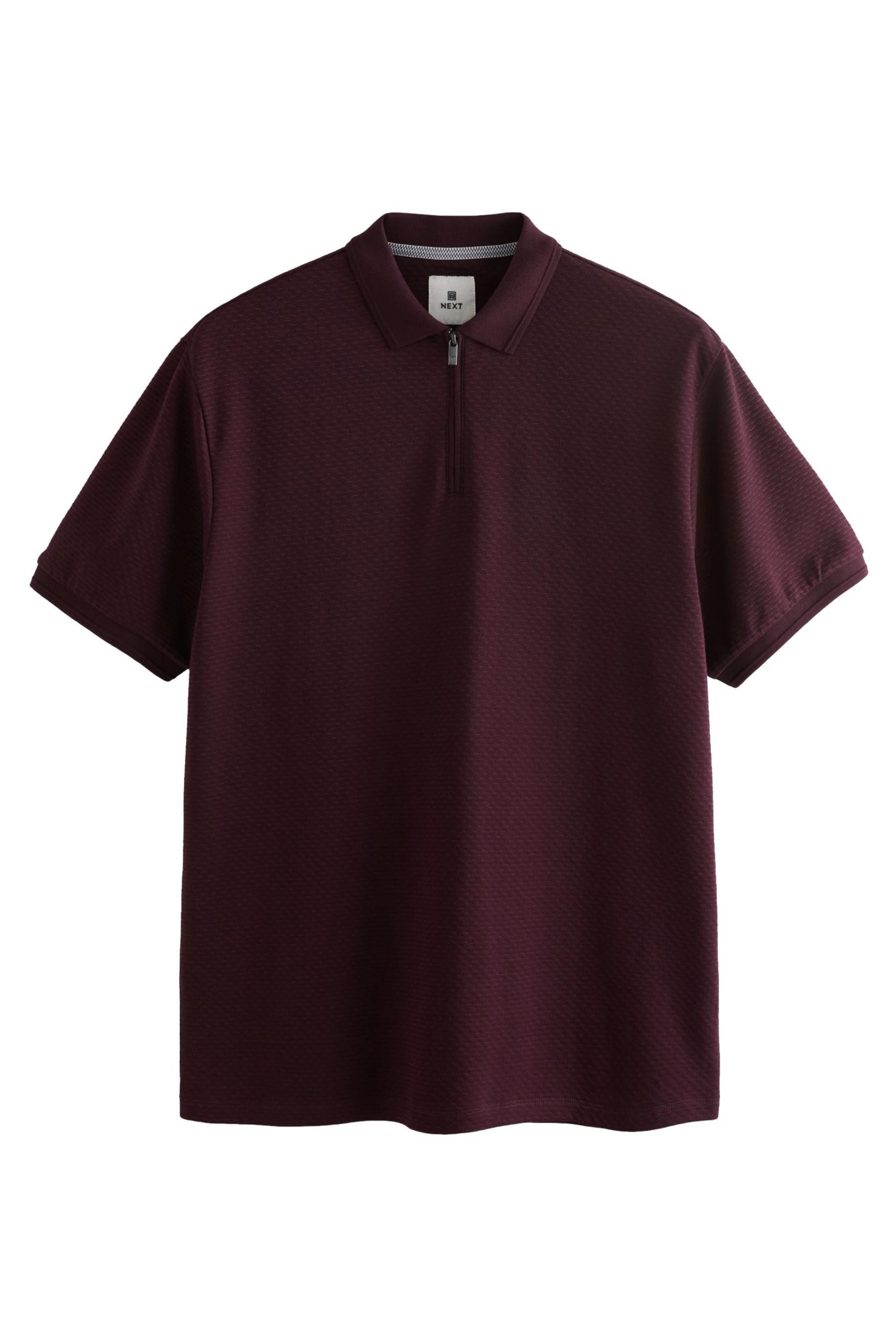 Next Poloshirt Strukturiertes Polo-Shirt (1-tlg) günstig online kaufen