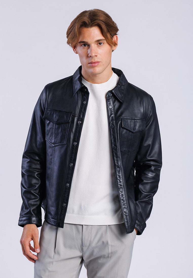 Freaky Nation Lederjacke Denni-FN SSW