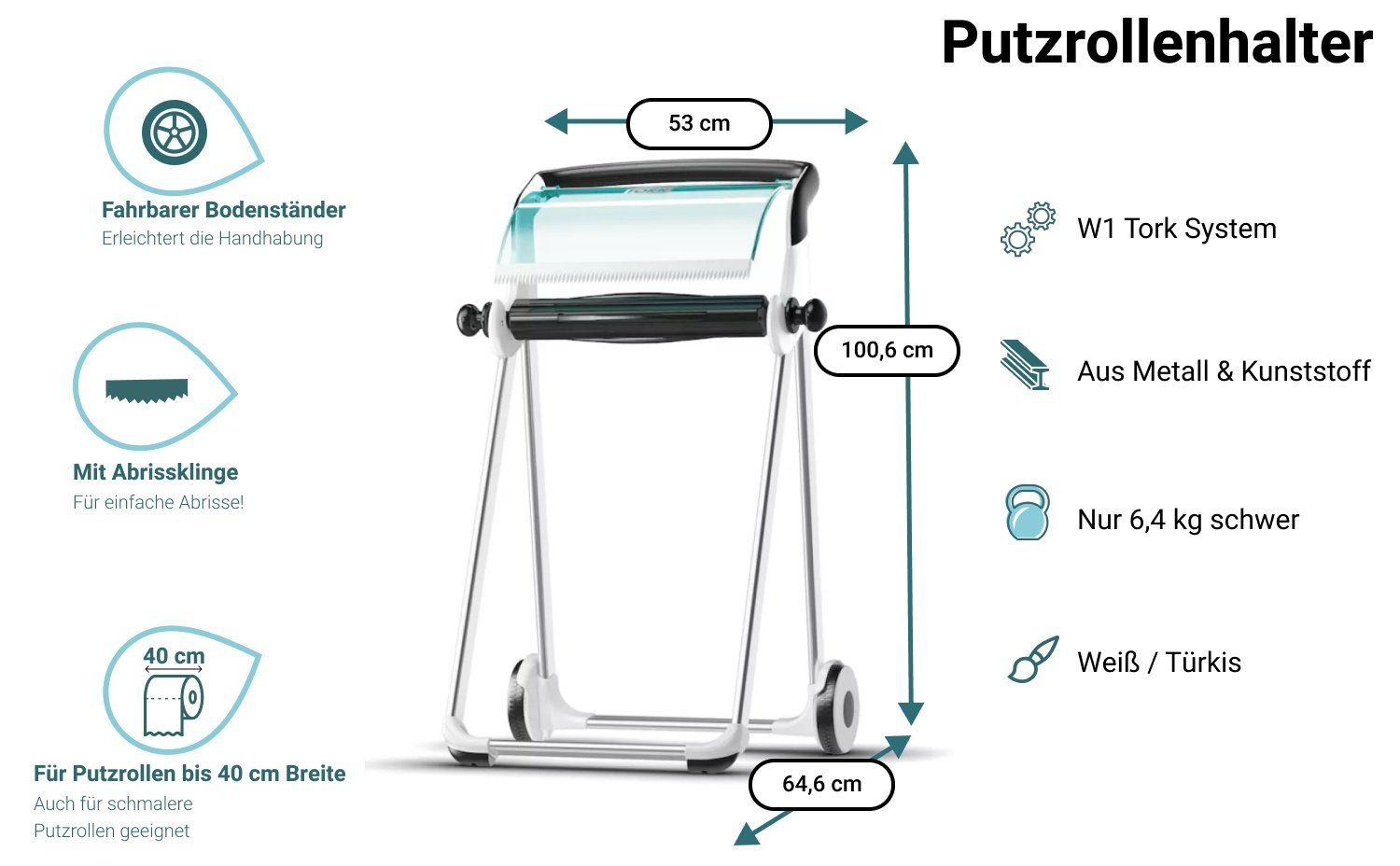 Blanc Hygienic Standhalterung