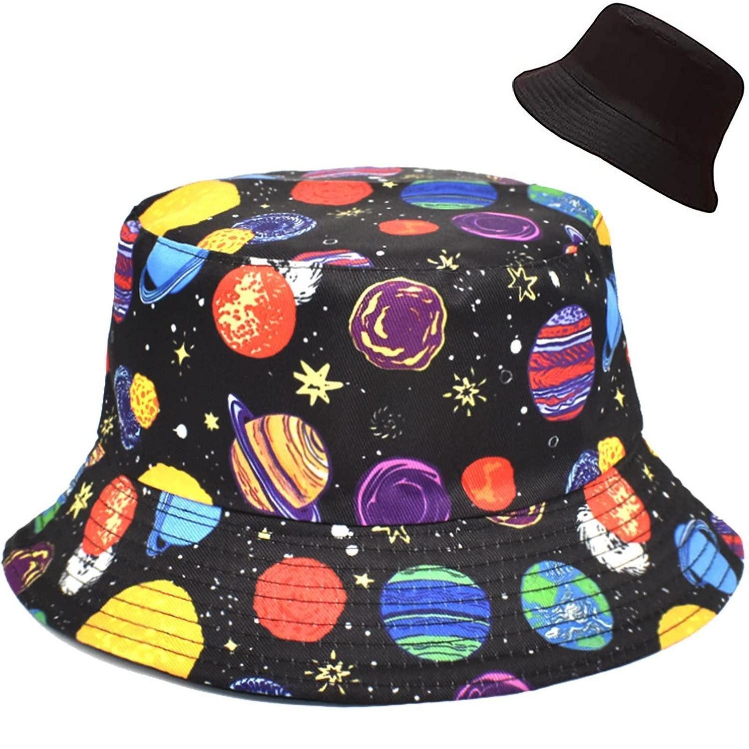 LuxusKollektion Fischerhut Damen Fischerhut Reversibel Sommerhut (1-St)