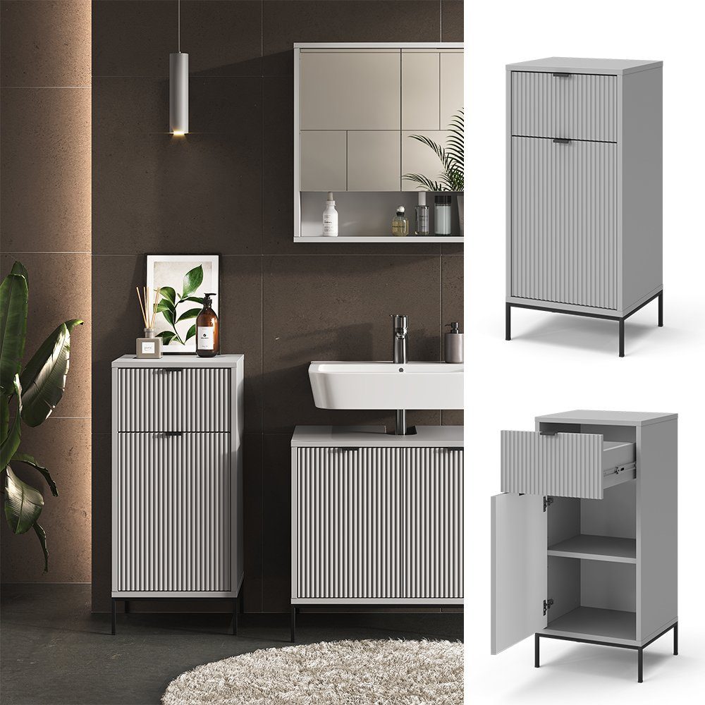 Vicco Midischrank Eliza, Grau, 40 x günstig online kaufen