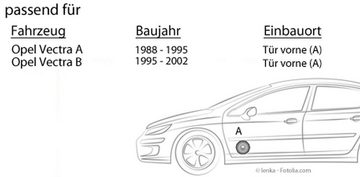 SOUND.de Opel Vectra A, B Lautsprecher Boxen CS-J610X Auto Einbauset Auto-Lautsprecher (Max)