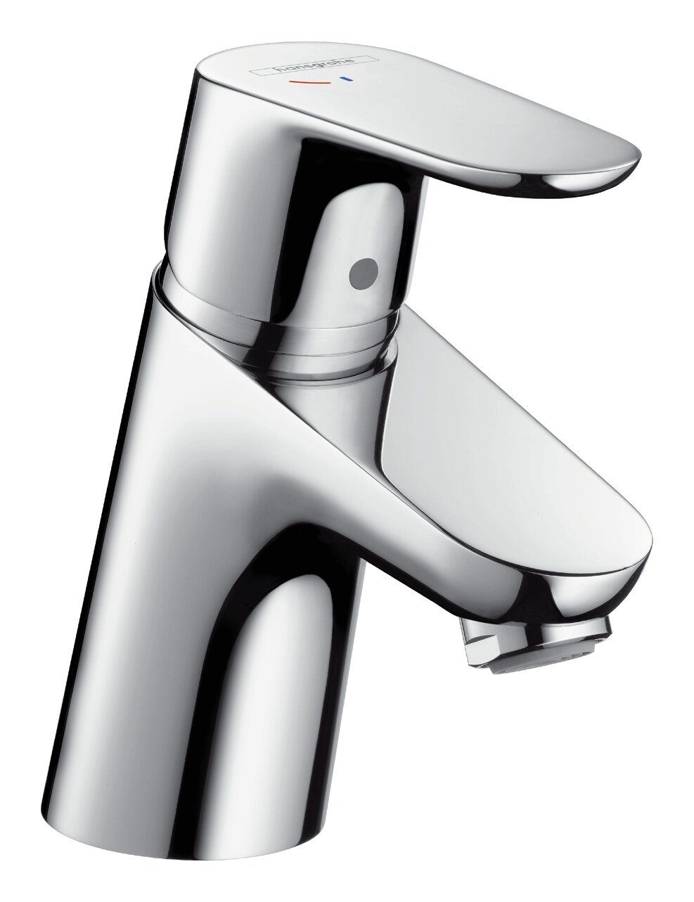 hansgrohe Waschtischarmatur Focus 70 Einhebel CoolStart mit Zugstangen-Ablaufgarnitur - Chrom