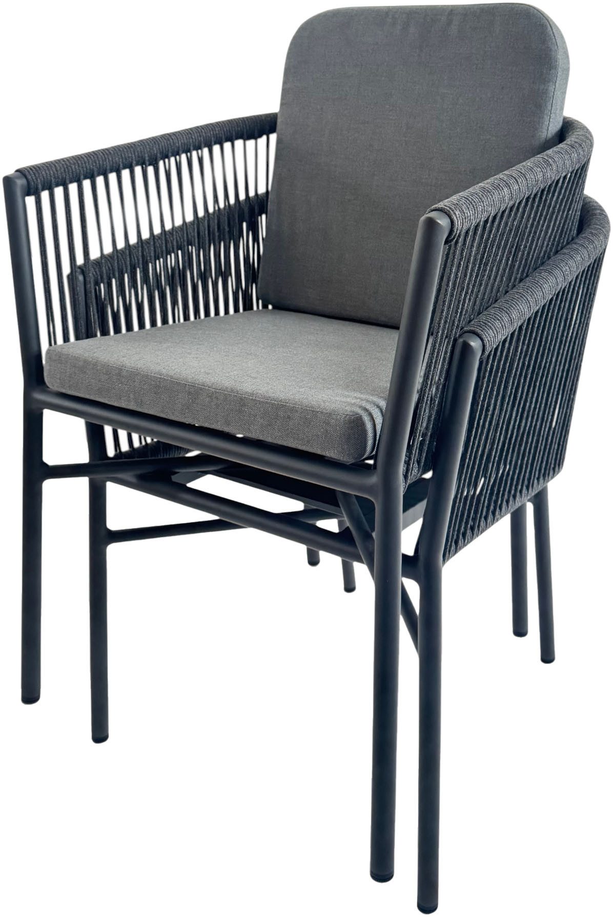 Destiny Gartenlounge-Sessel LIMONE (6-St), 2 Sessel inkl. Sitz- und Rückenauflagen