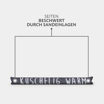 Bestlivings Zugluftstopper 06564 - Türwindstopper, 1-tlg., Windstopper Türisolierung Türbodendichtung Isolierungsrolle