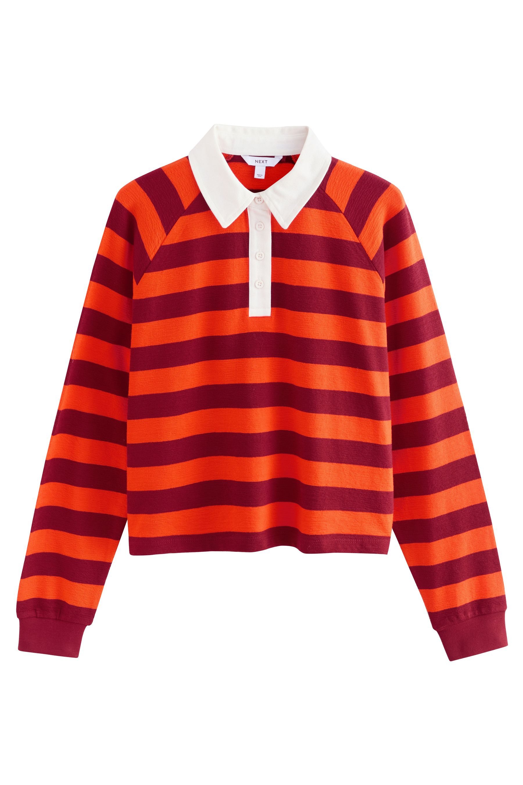 Next Poloshirt Polopullover mit Rugbystreifen und günstig online kaufen