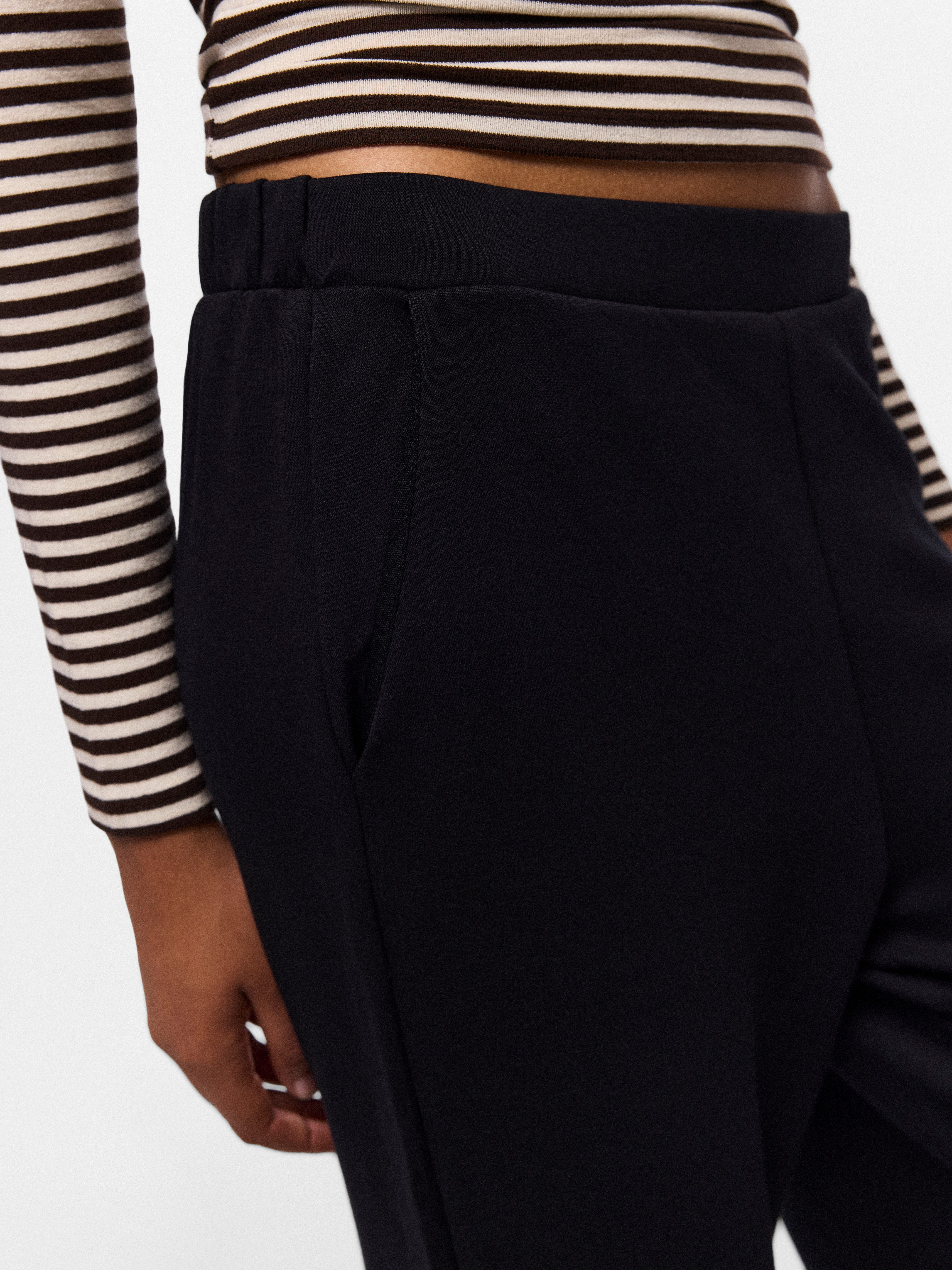 pieces Sweathose PCMICHELLE SCUBA HW PANTS SWT NOOS BC Materialmix – Bild 3 von 5