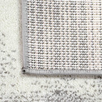 Teppich Designer Teppich Flur Wohnzimmer Marmormuster - pflegeleicht - gold grau creme, Teppich-Traum, rechteckig, Höhe: 9 mm