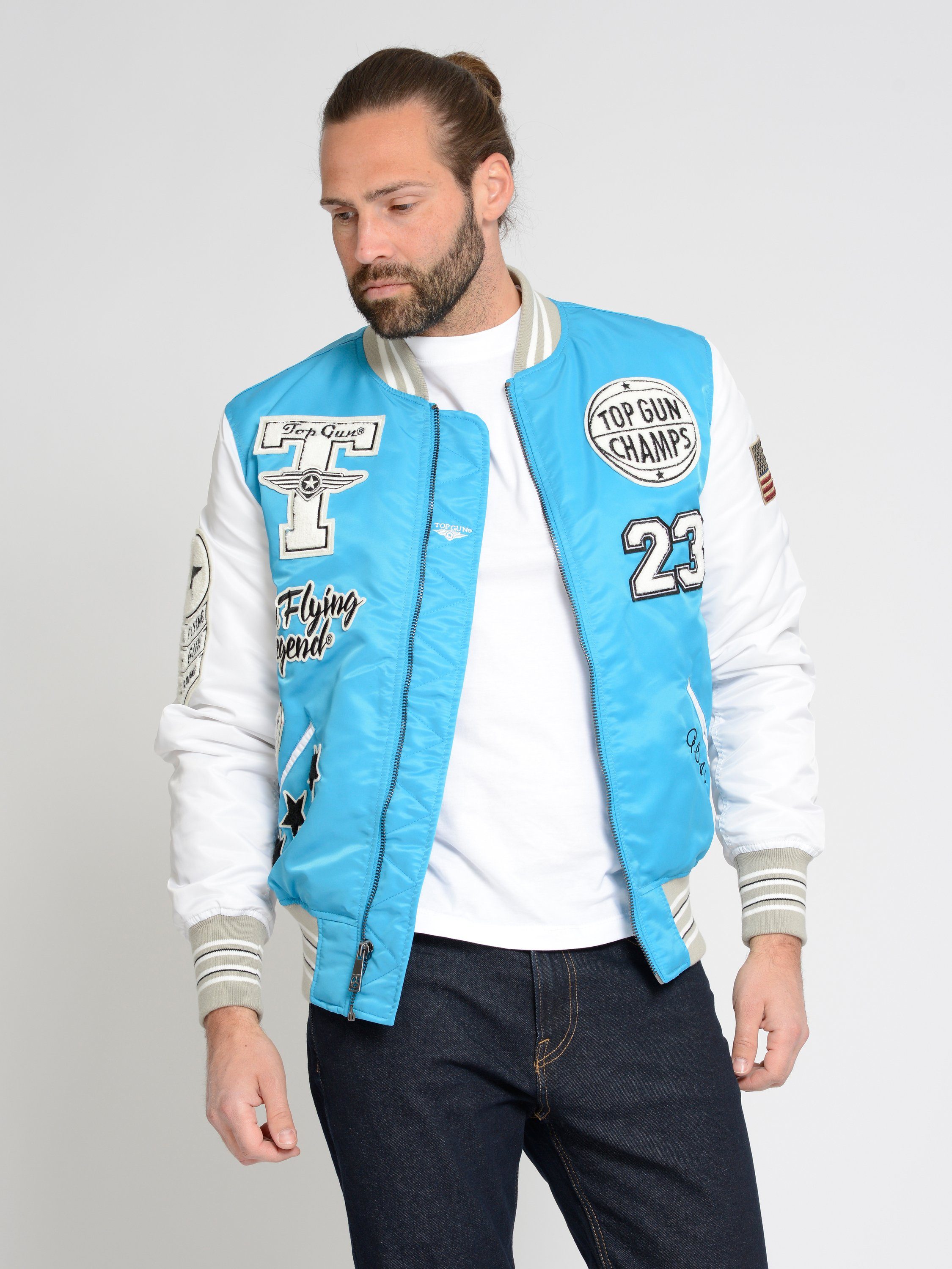 blue light GUN TG22032 TOP Bomberjacke