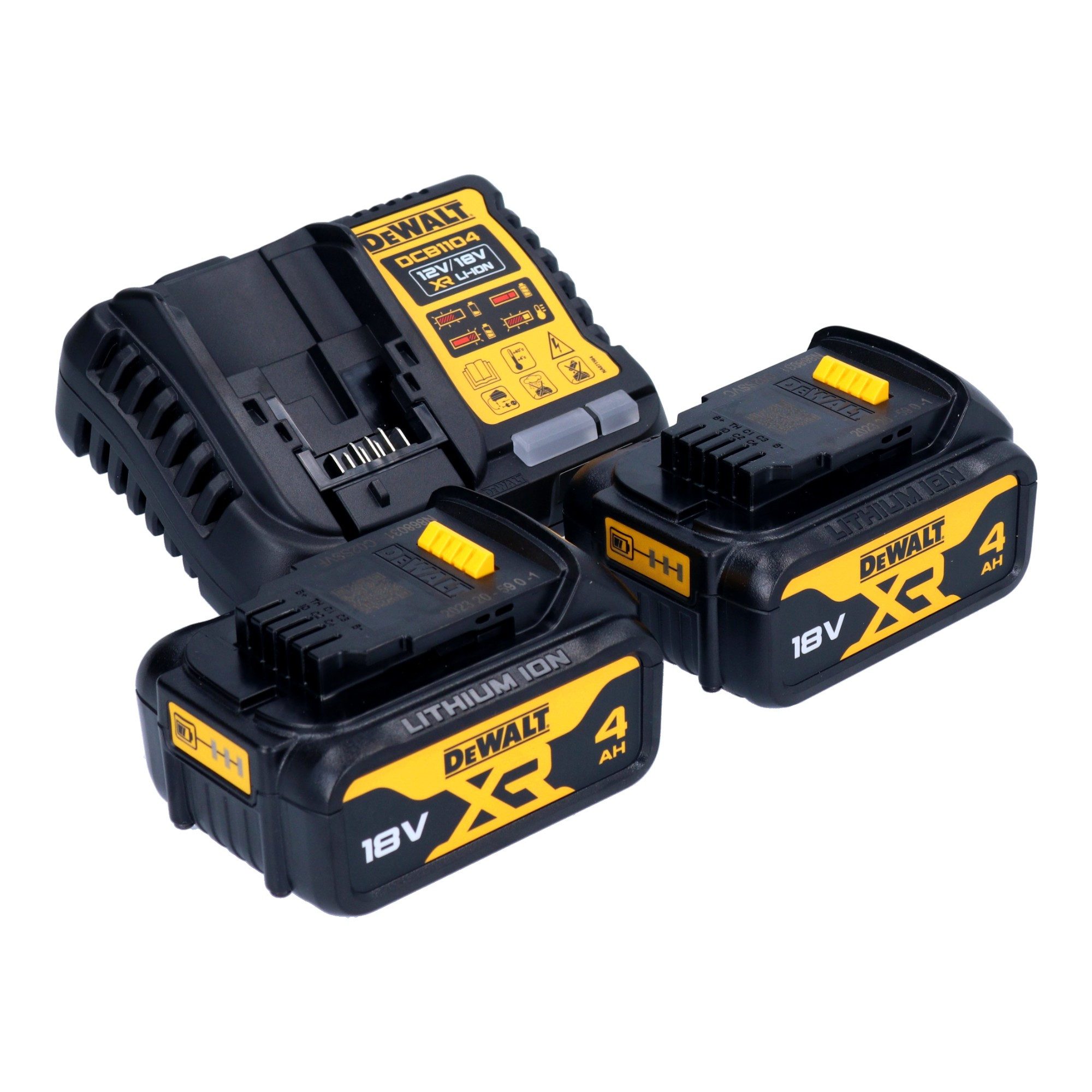 DeWalt Akku-Handstaubsauger DCV 501 LM2 18 V 0,7 l Staubklasse L + 2x Akku 4,0 Ah + Ladegerät