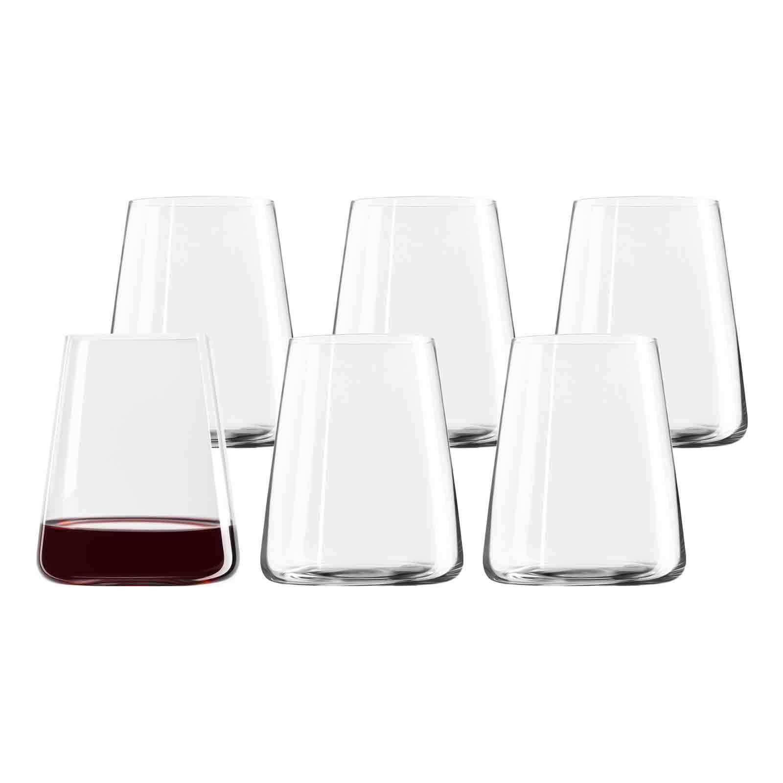 Glas Power Becher 500 ml 6er Set