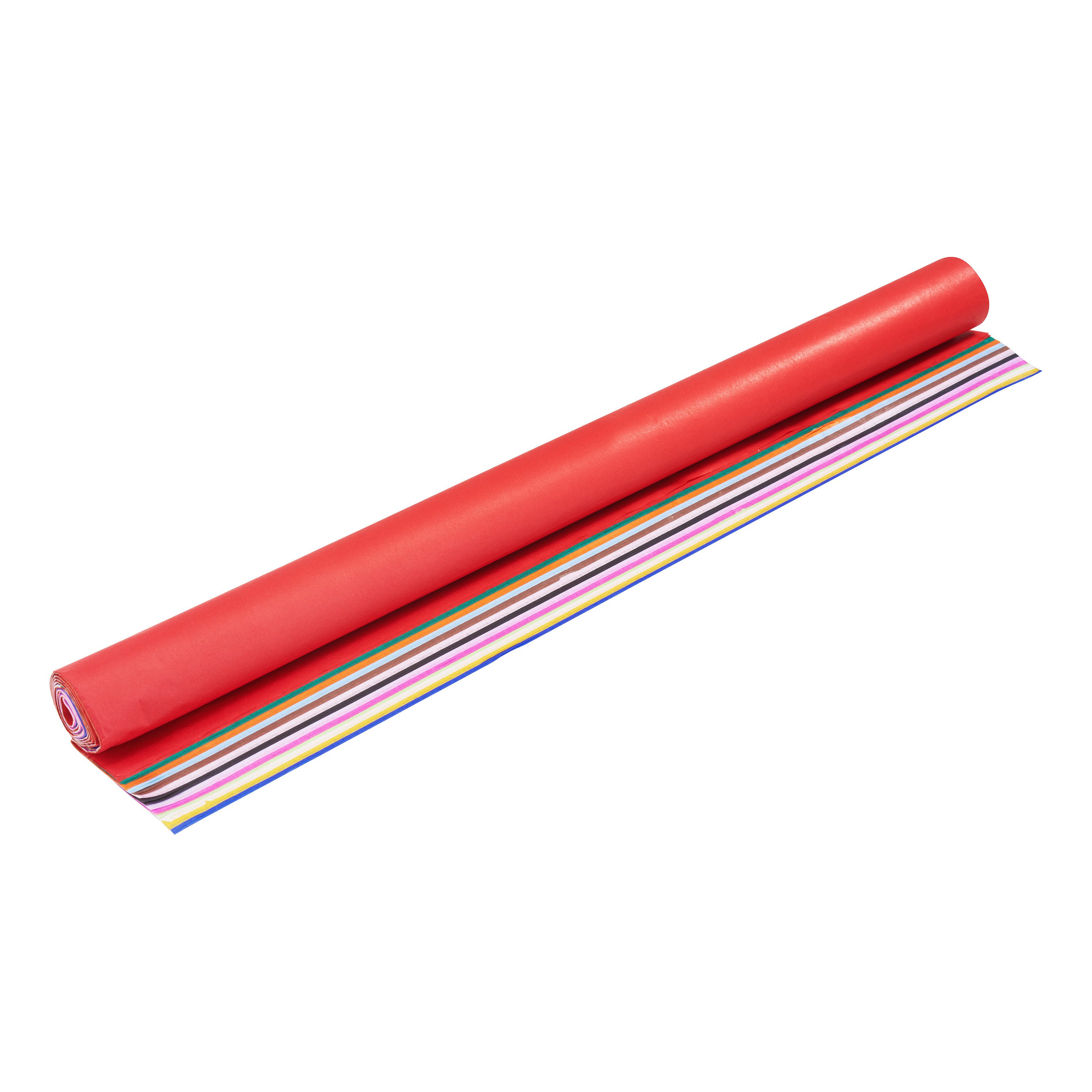 VBS Seidenpapier Seidenpapier-Set, farbig sortiert, 26 Blatt