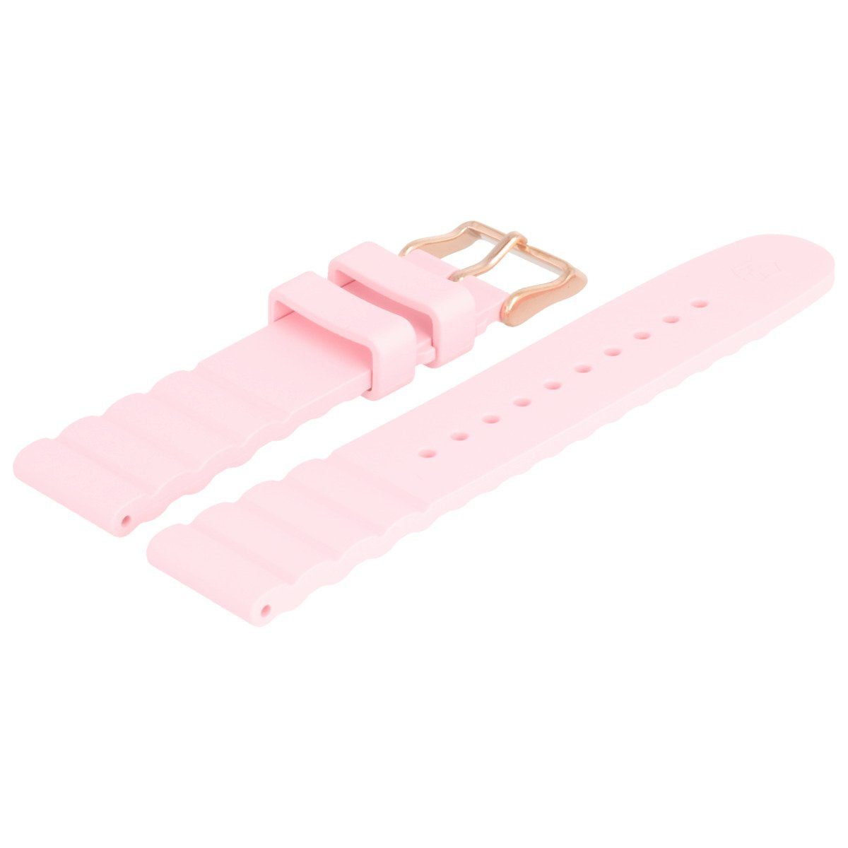 Victorinox Uhrenarmband 18mm Kunststoff Pink 005715