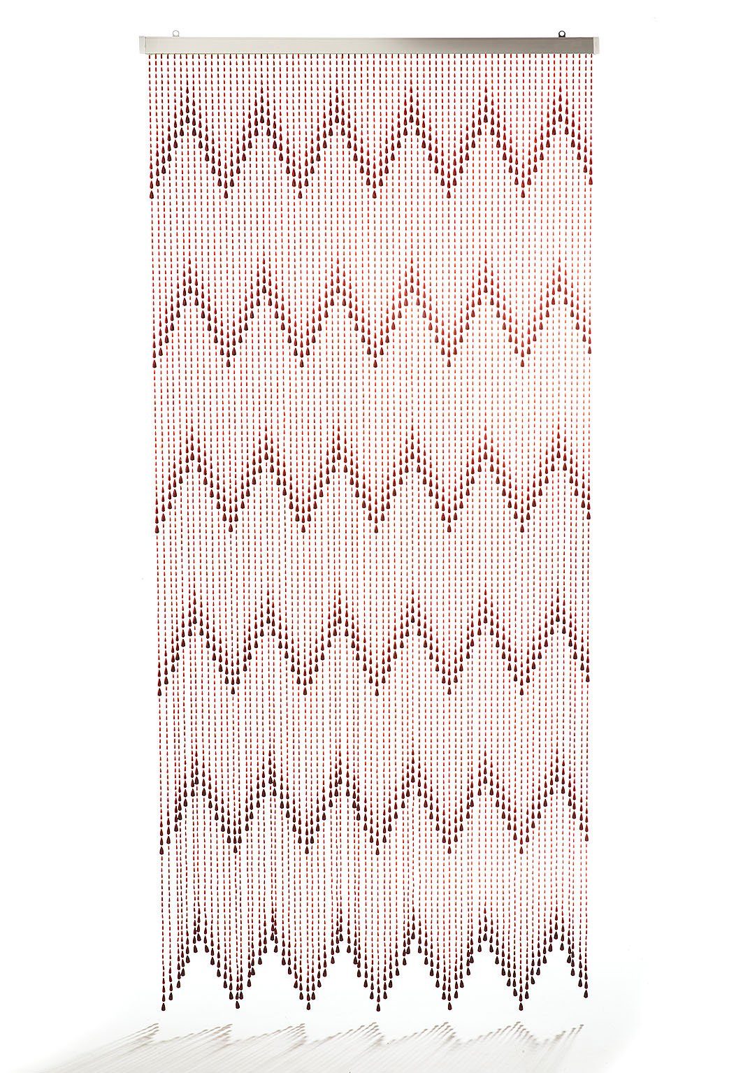Ösen Kunststoff Vorhang (1 Türvorhang Kobolo, 72 St) Stränge 90x200cm, TERRA