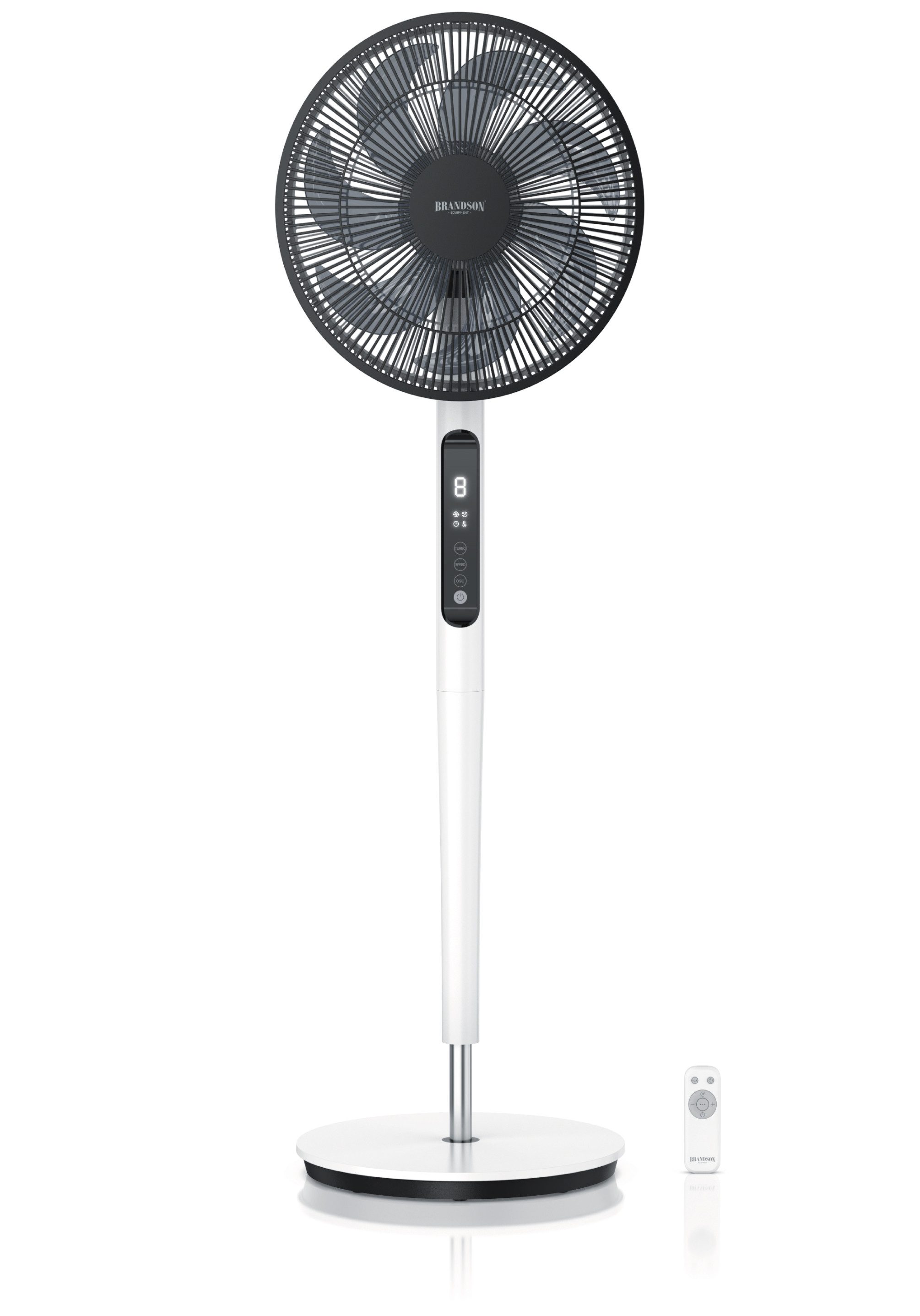 Brandson Standventilator DC, leise, energiesparend, Oszillation, günstig online kaufen