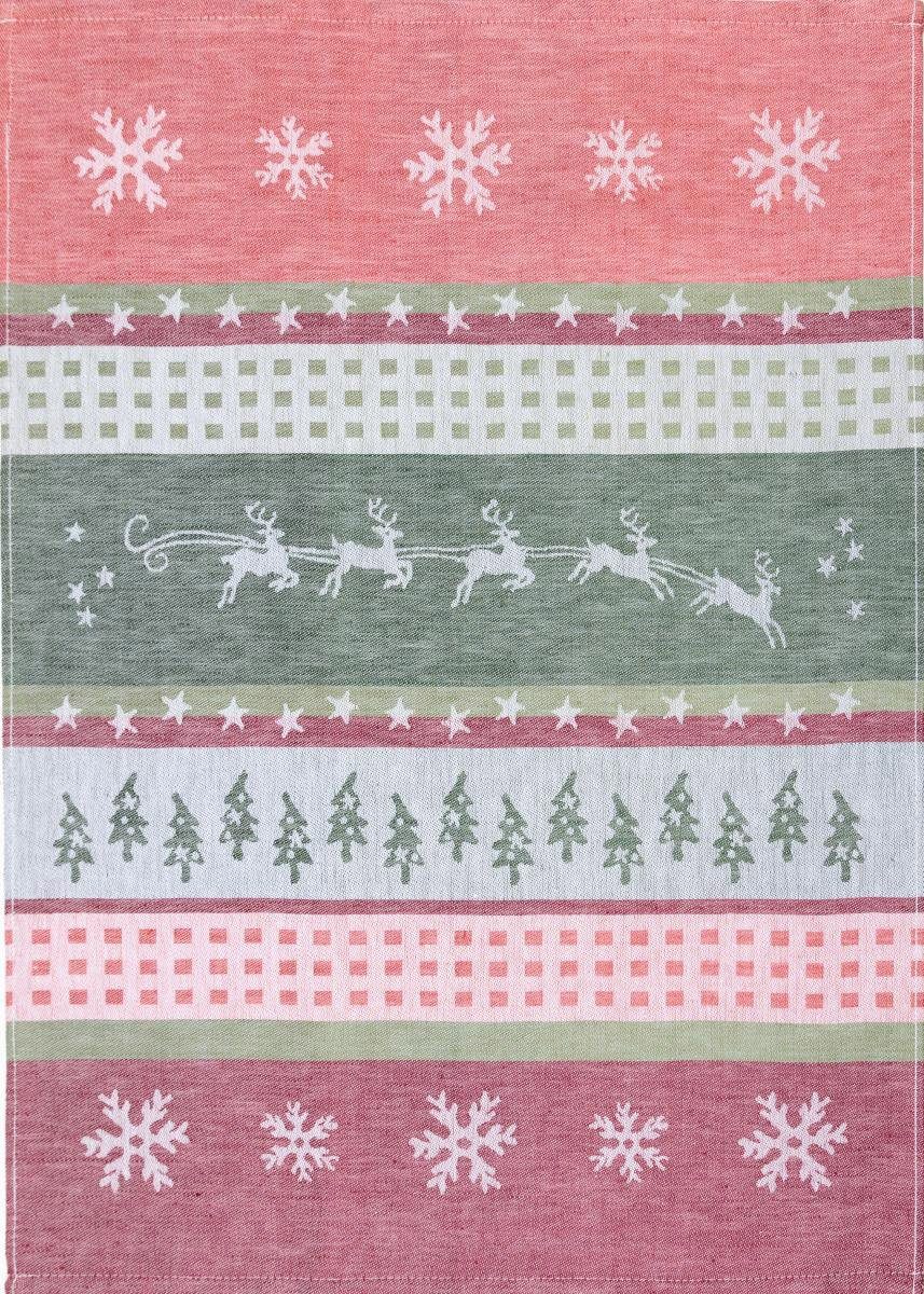 Kracht Geschirrtuch Springende Hirsche, (Set, 3-tlg., Set), 3er Pack Geschi günstig online kaufen