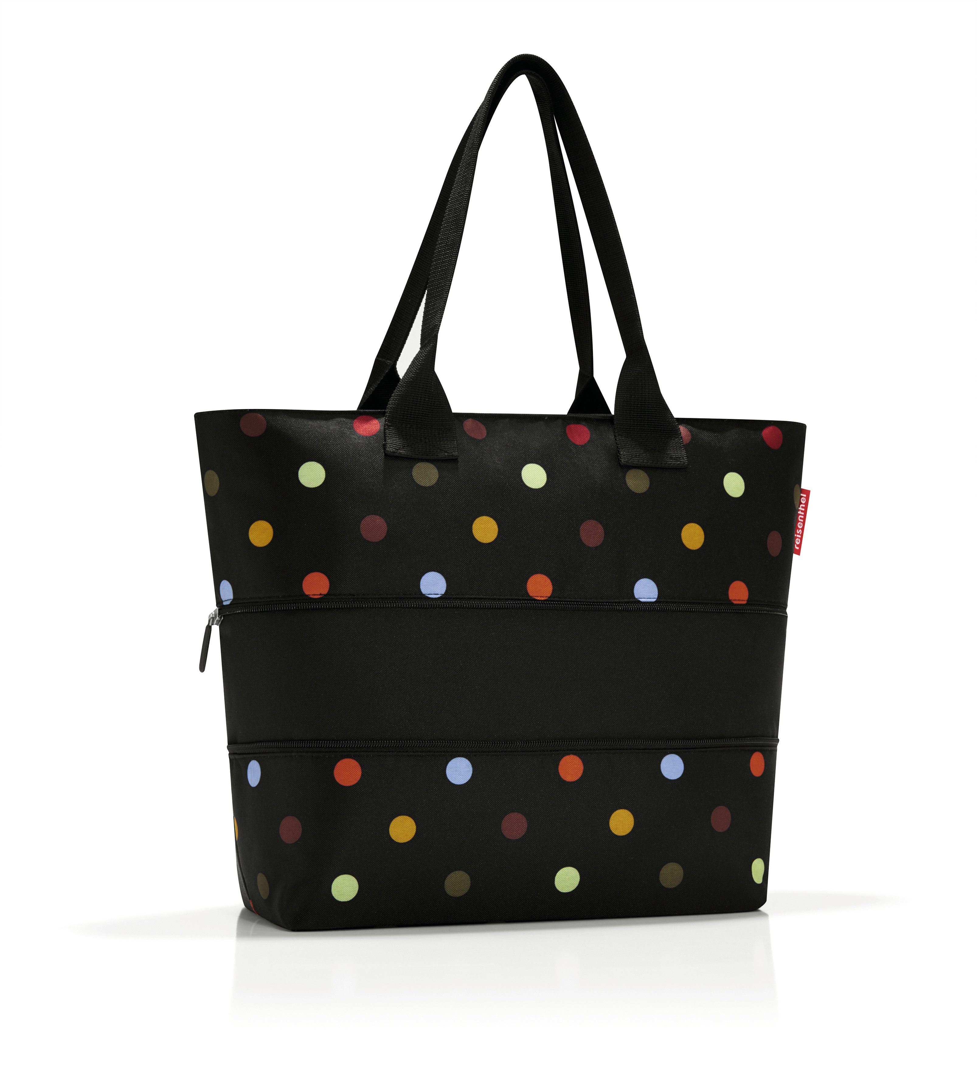 REISENTHEL® Shopper e1, Einkaufstasche, 50 x 26,5 x 16,5 cm (1-tlg), Seitlich umlaufender Reißverschluss vergrößert das Volumen der Tasche