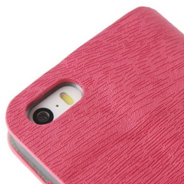 König Design Handyhülle Apple iPhone 5 / 5s / SE, Apple iPhone 5 / 5s / SE Handyhülle Backcover Rosa