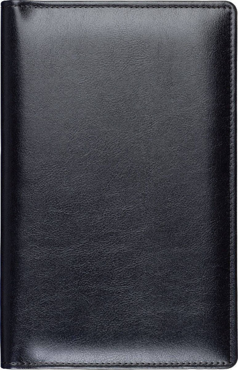 BRUNNEN Visitenkartenhülle Visitenkartenmappe Soft 12,5x20cm schwarz