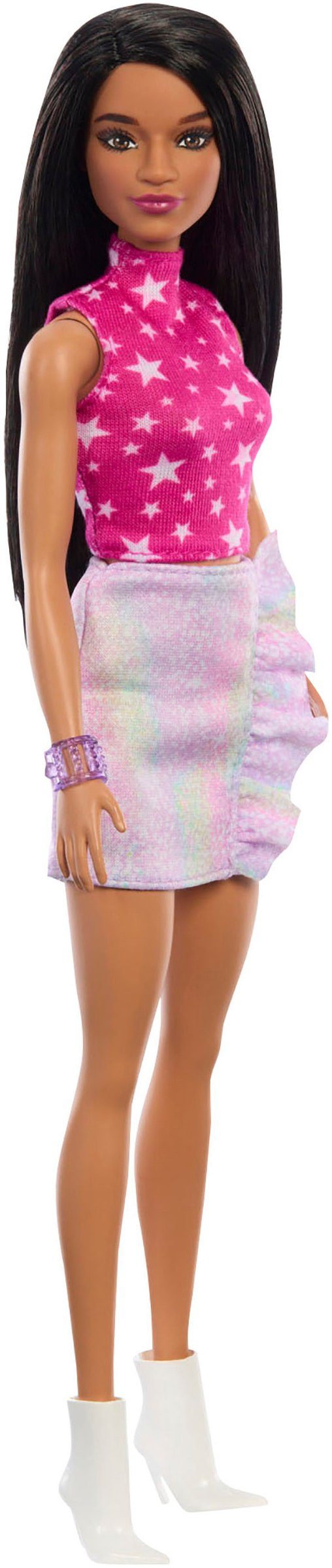 Barbie Anziehpuppe Fashionistas, Rock Pink and günstig online kaufen