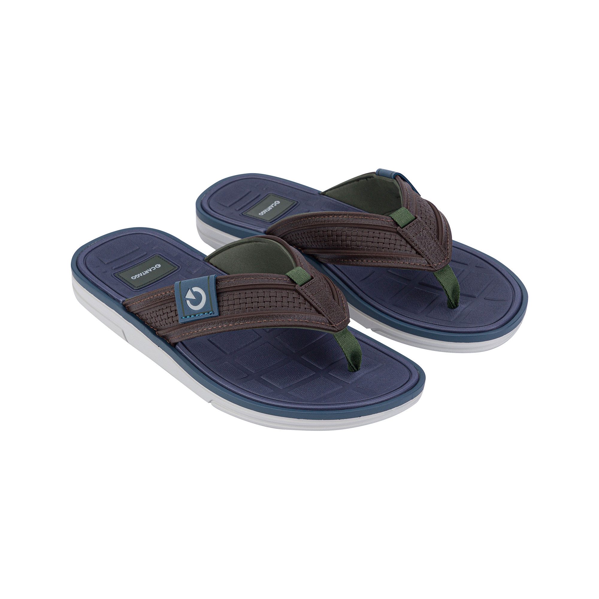 Cartago CARTAGO LYON II THONG AD - Flip Flops Herren Zehentrenner hochwertige und bequeme Zehentrenner - wasserfest