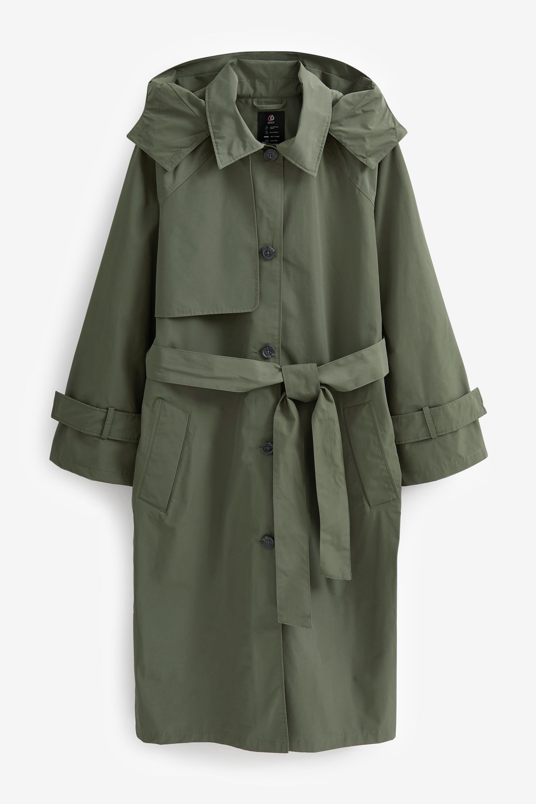 (1-tlg) Trenchcoat Wasserdichter Next Trenchcoat