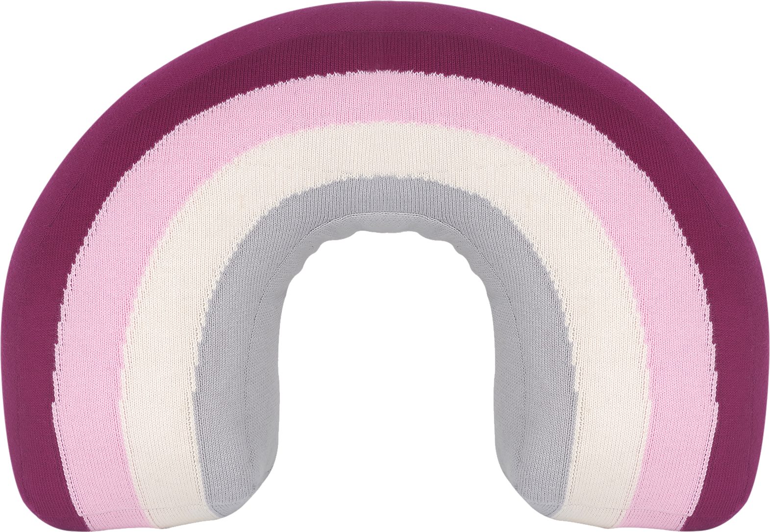 KINDSGUT Babykissen Regenbogenkissen, Regenbogenkissen, Baumwoll-Kissen, Alma, unisex, weich, Sofa-Kissen